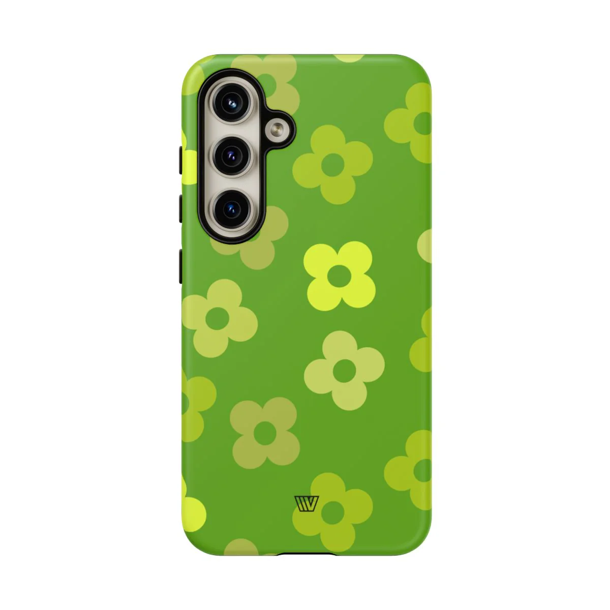 GREEN RETRO FLOWERS | Tough Phone Case - Image 99