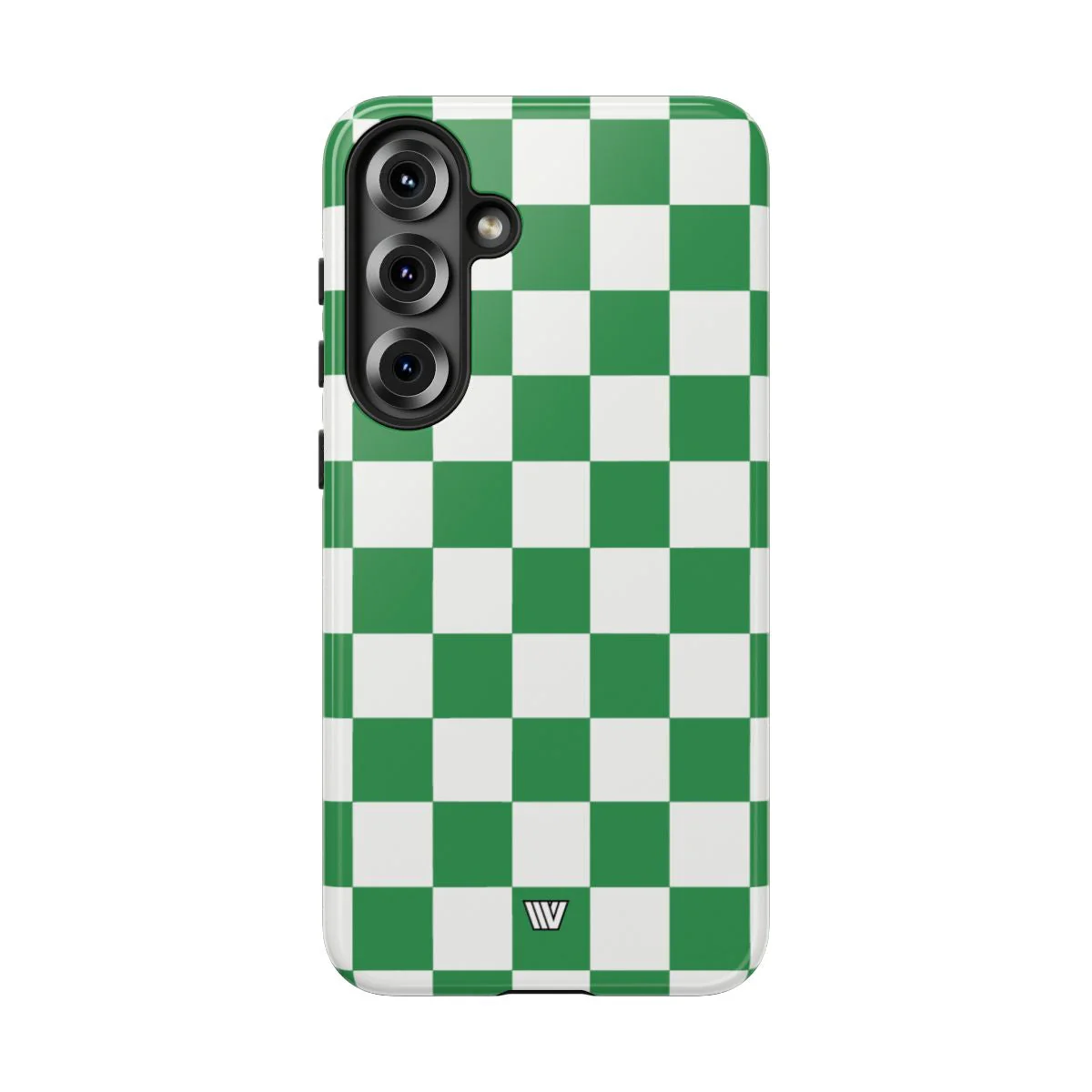 GREEN WHITE CHECKERBOARD | Tough Phone Case - Image 100