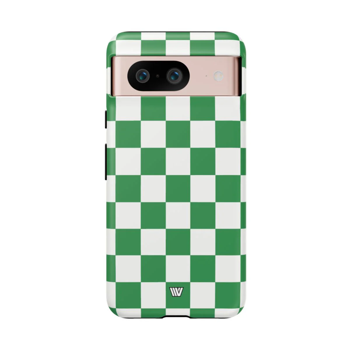 GREEN WHITE CHECKERBOARD | Tough Phone Case - Image 39