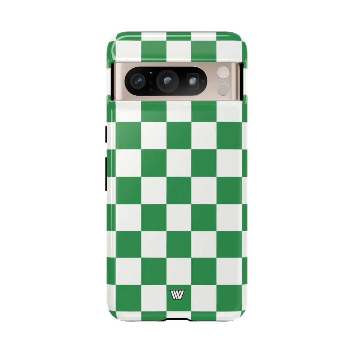 GREEN WHITE CHECKERBOARD | Tough Phone Case - Image 40