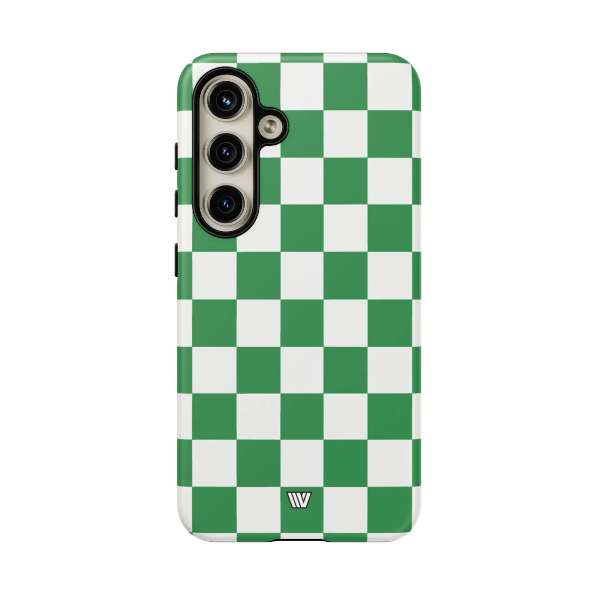GREEN WHITE CHECKERBOARD | Tough Phone Case - Image 45