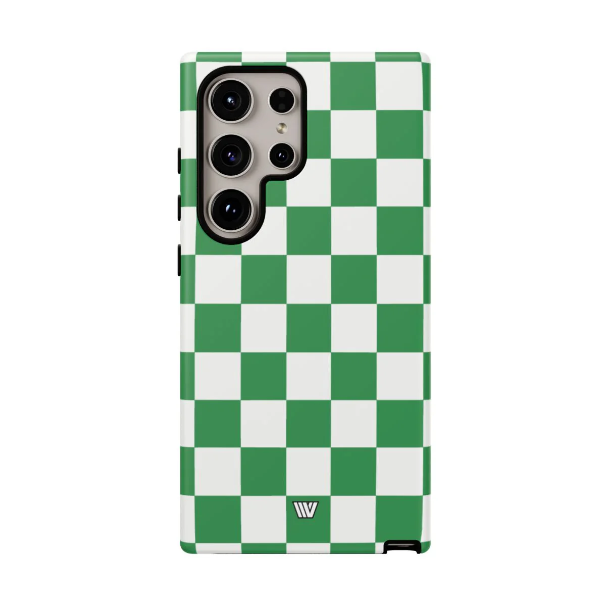 GREEN WHITE CHECKERBOARD | Tough Phone Case - Image 49