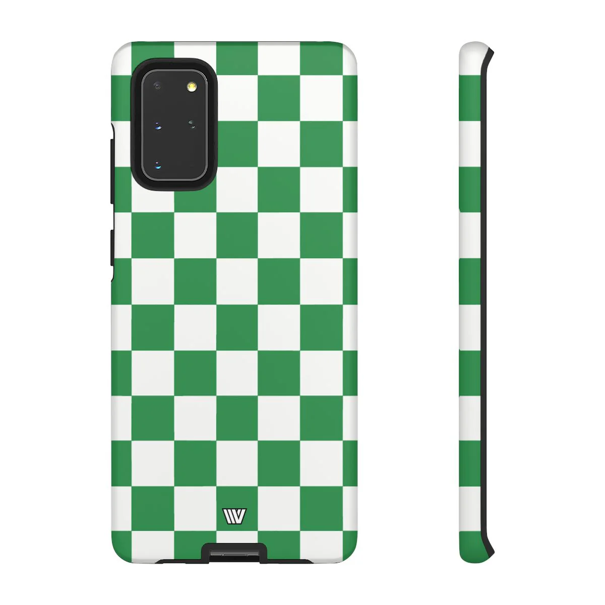 GREEN WHITE CHECKERBOARD | Tough Phone Case - Image 73