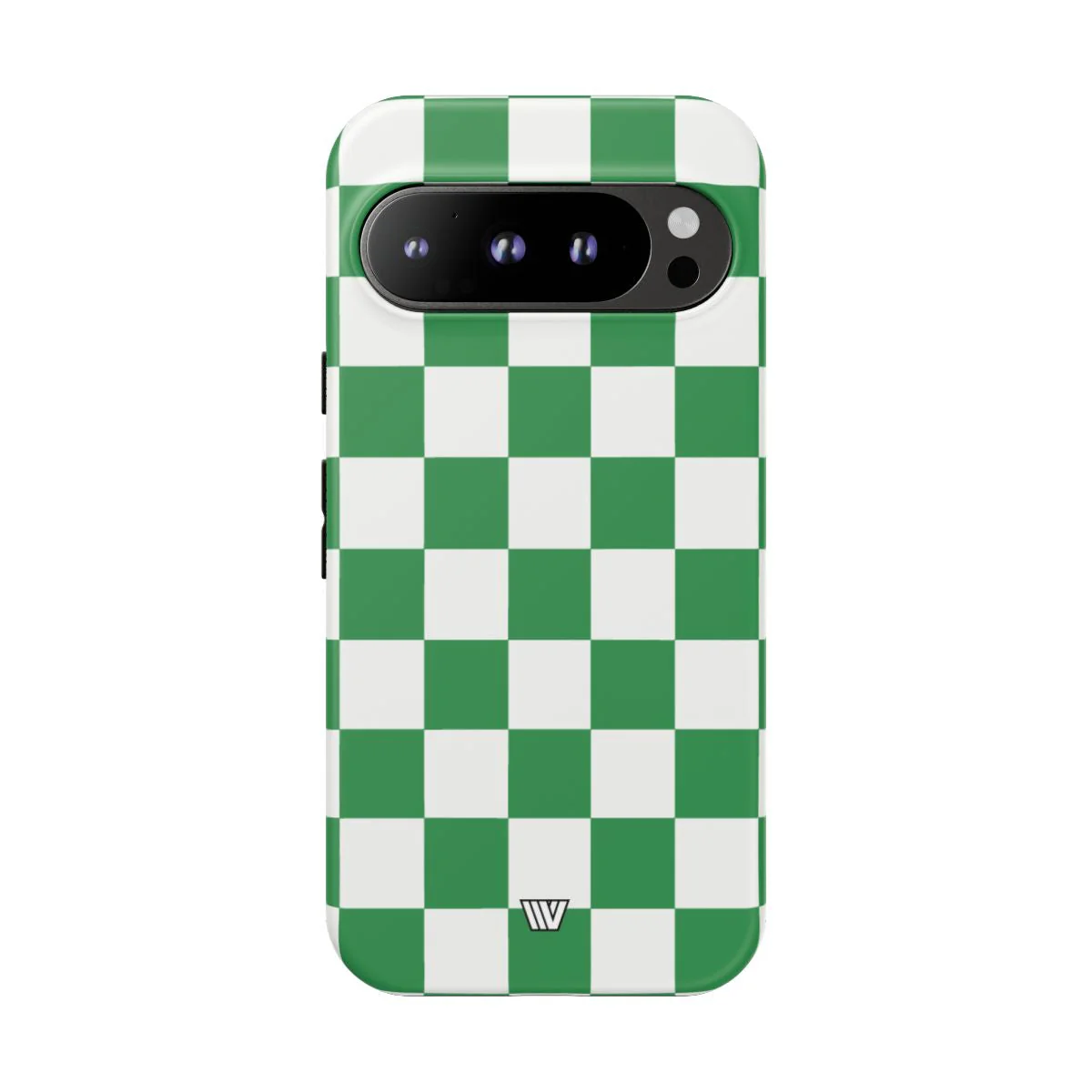 GREEN WHITE CHECKERBOARD | Tough Phone Case - Image 95