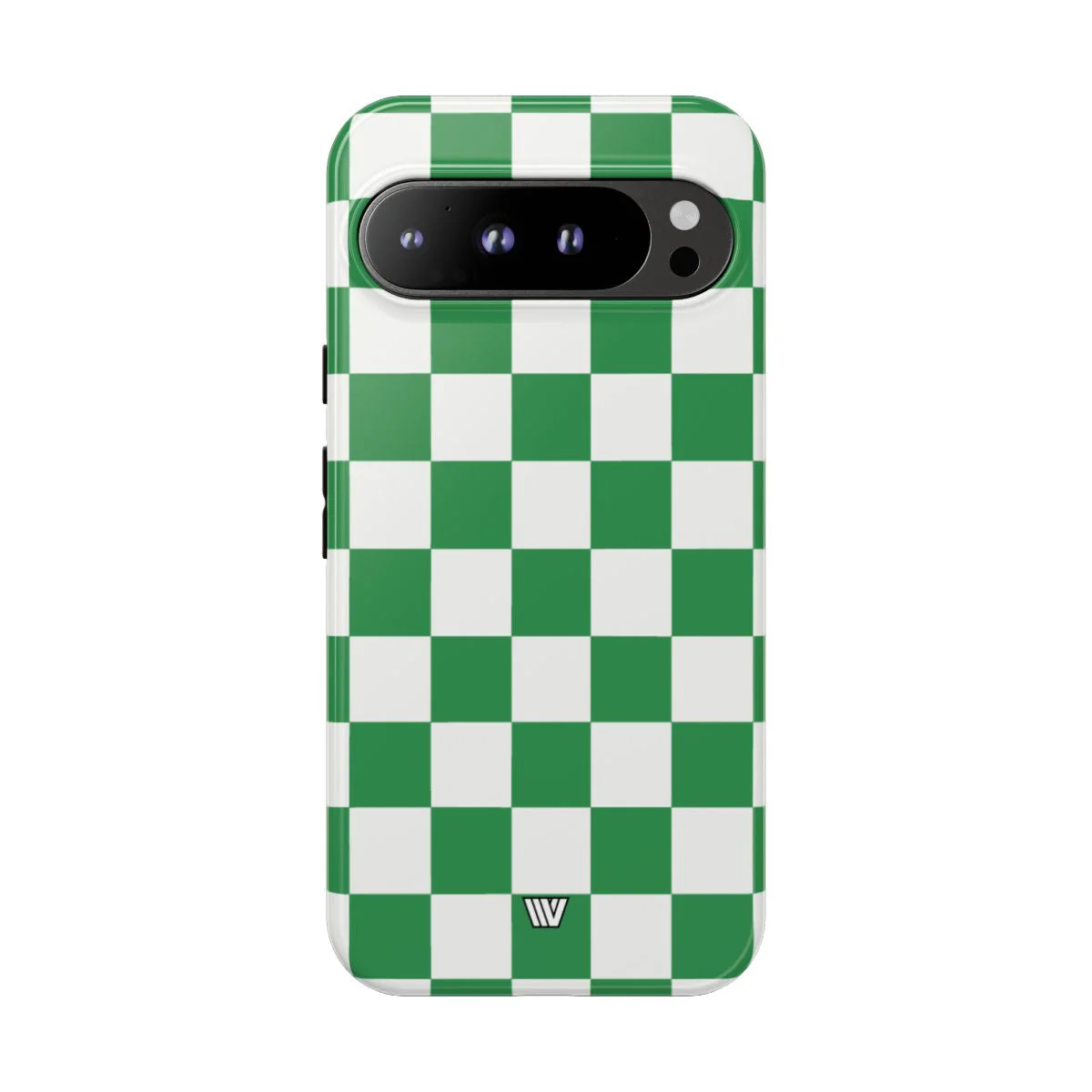 GREEN WHITE CHECKERBOARD | Tough Phone Case - Image 96