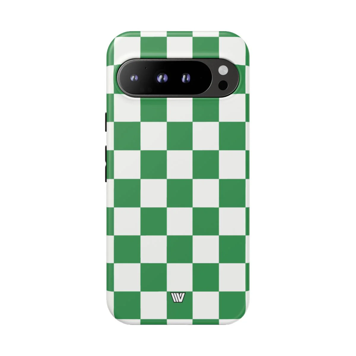 GREEN WHITE CHECKERBOARD | Tough Phone Case - Image 97