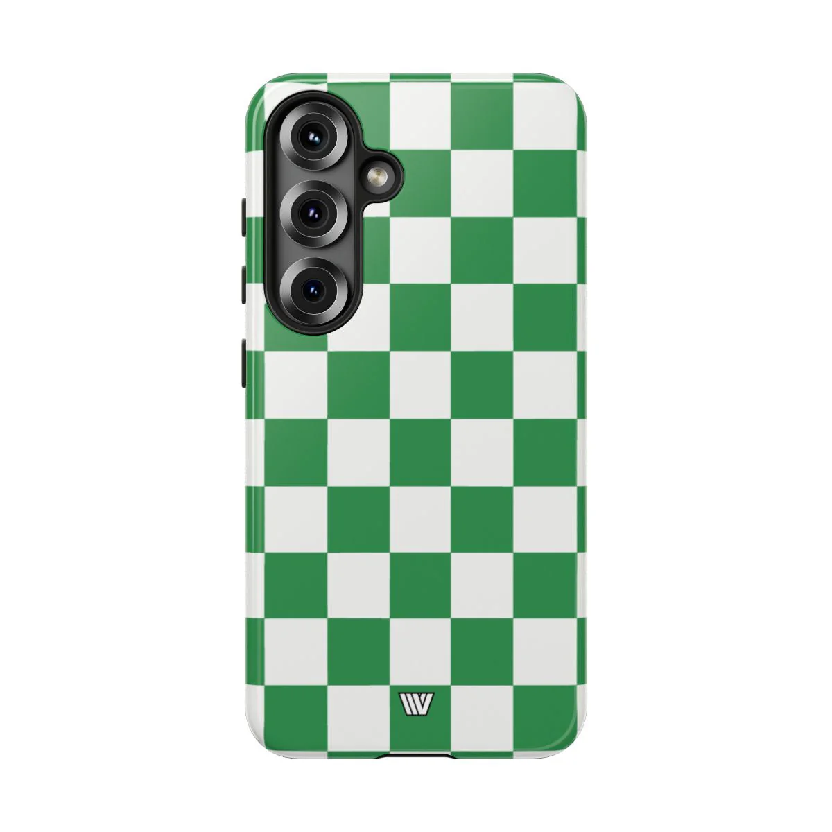 GREEN WHITE CHECKERBOARD | Tough Phone Case - Image 98
