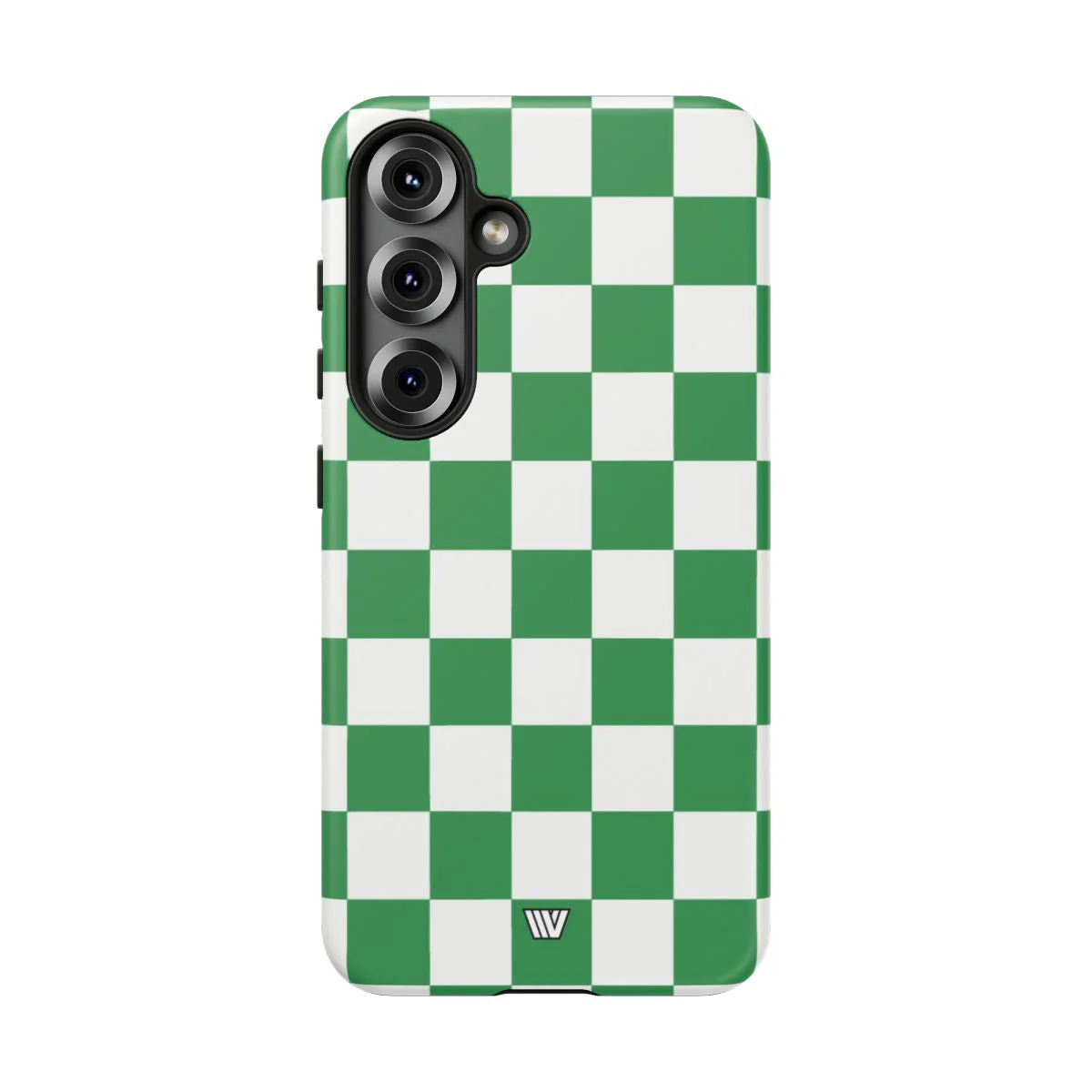 GREEN WHITE CHECKERBOARD | Tough Phone Case - Image 99