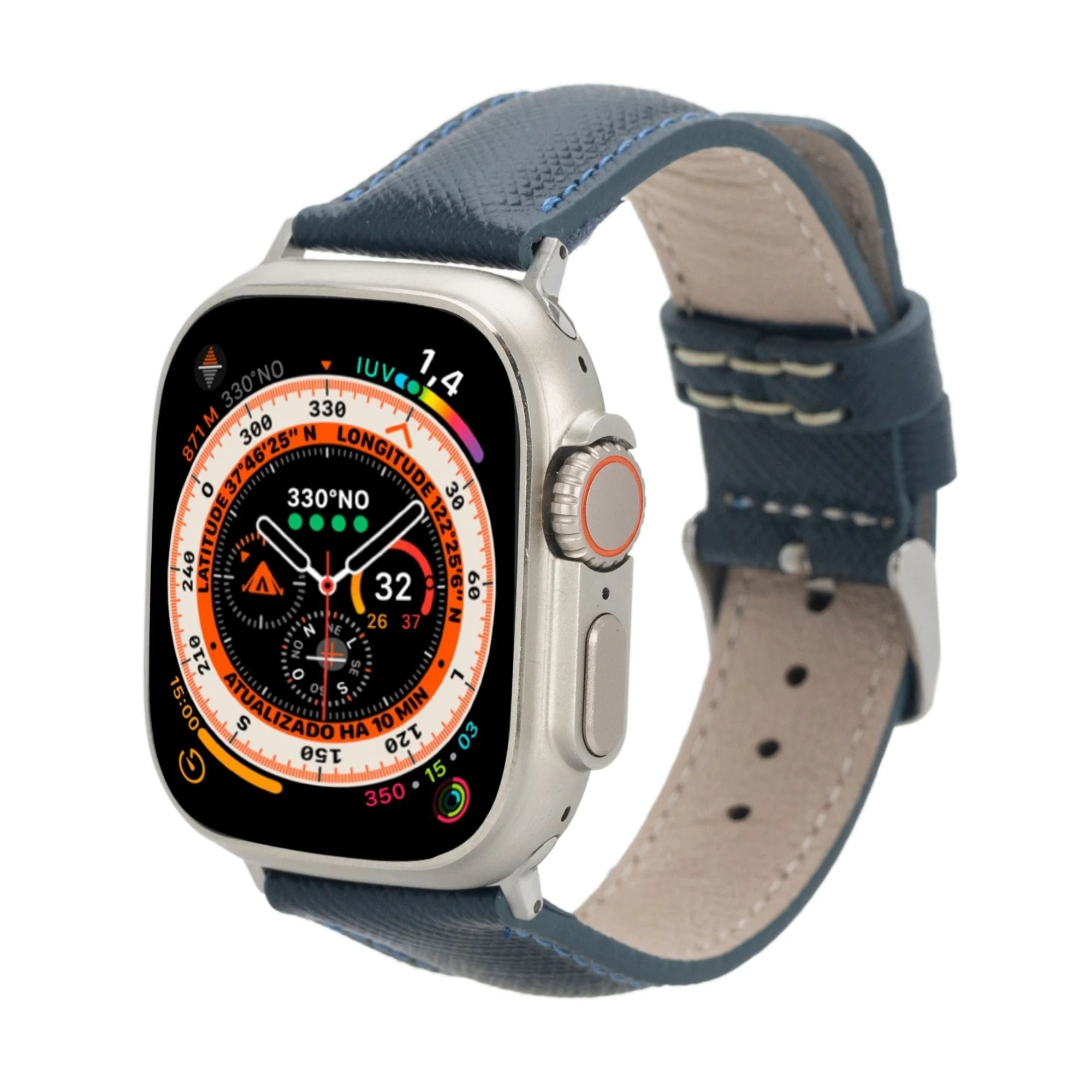 Guernsey Leather Bands for Apple Watch 9, Ultra 2 & SE - Image 15