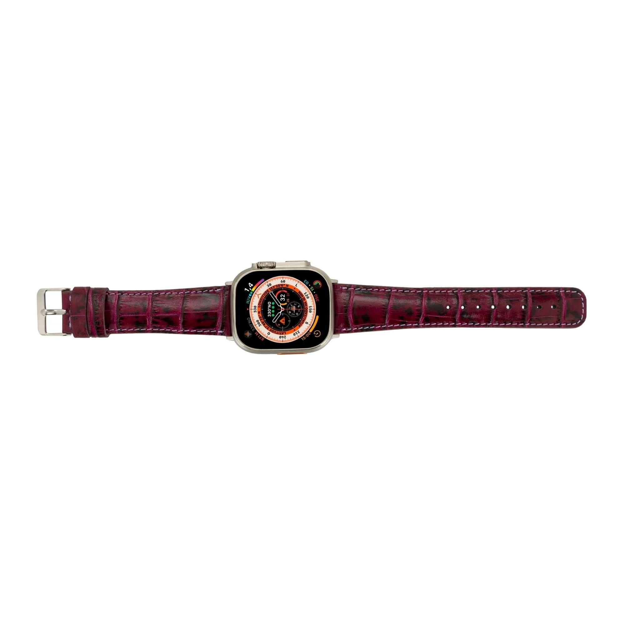 Guernsey Leather Bands for Apple Watch 9, Ultra 2 & SE - Image 37