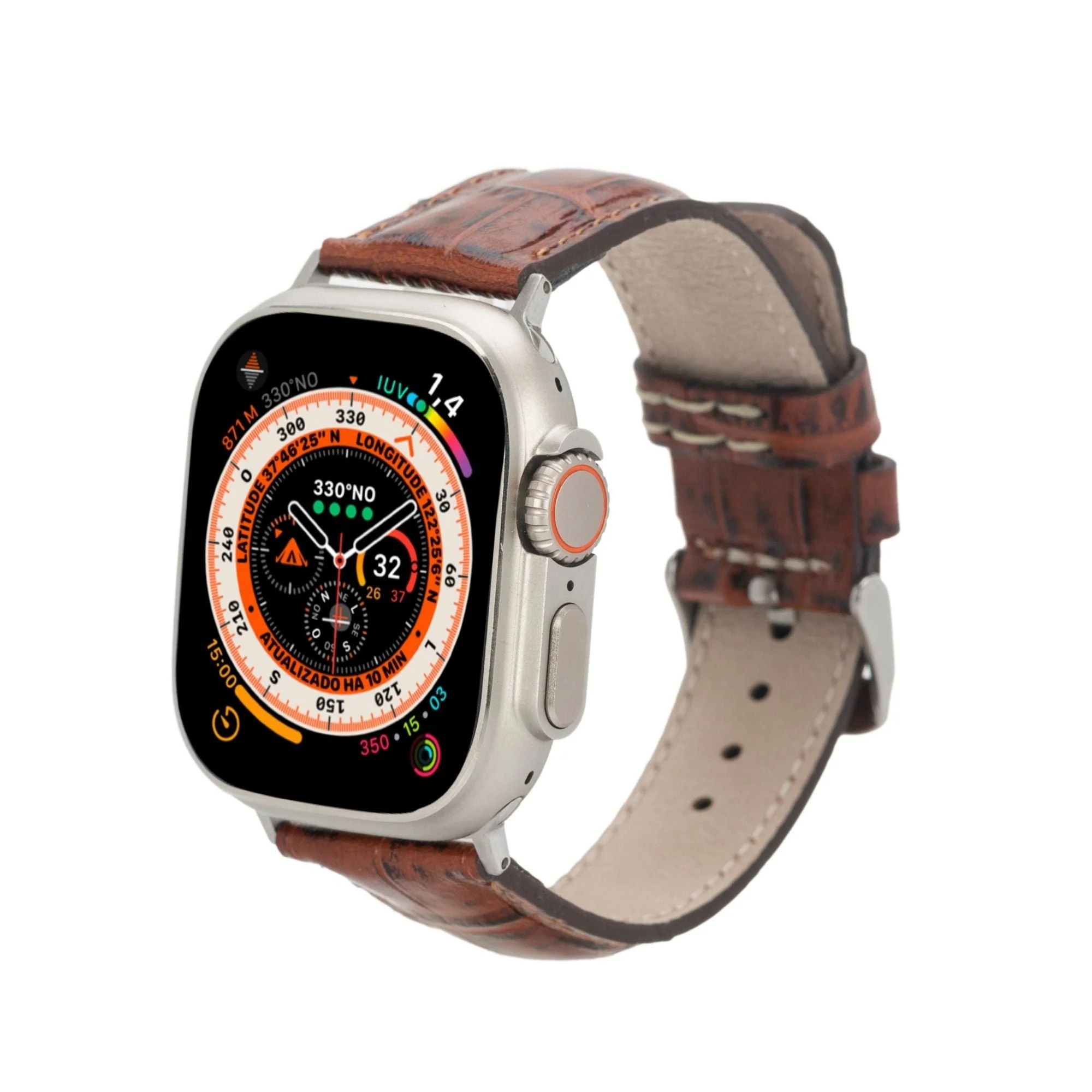 Guernsey Leather Bands for Apple Watch 9, Ultra 2 & SE - Image 45