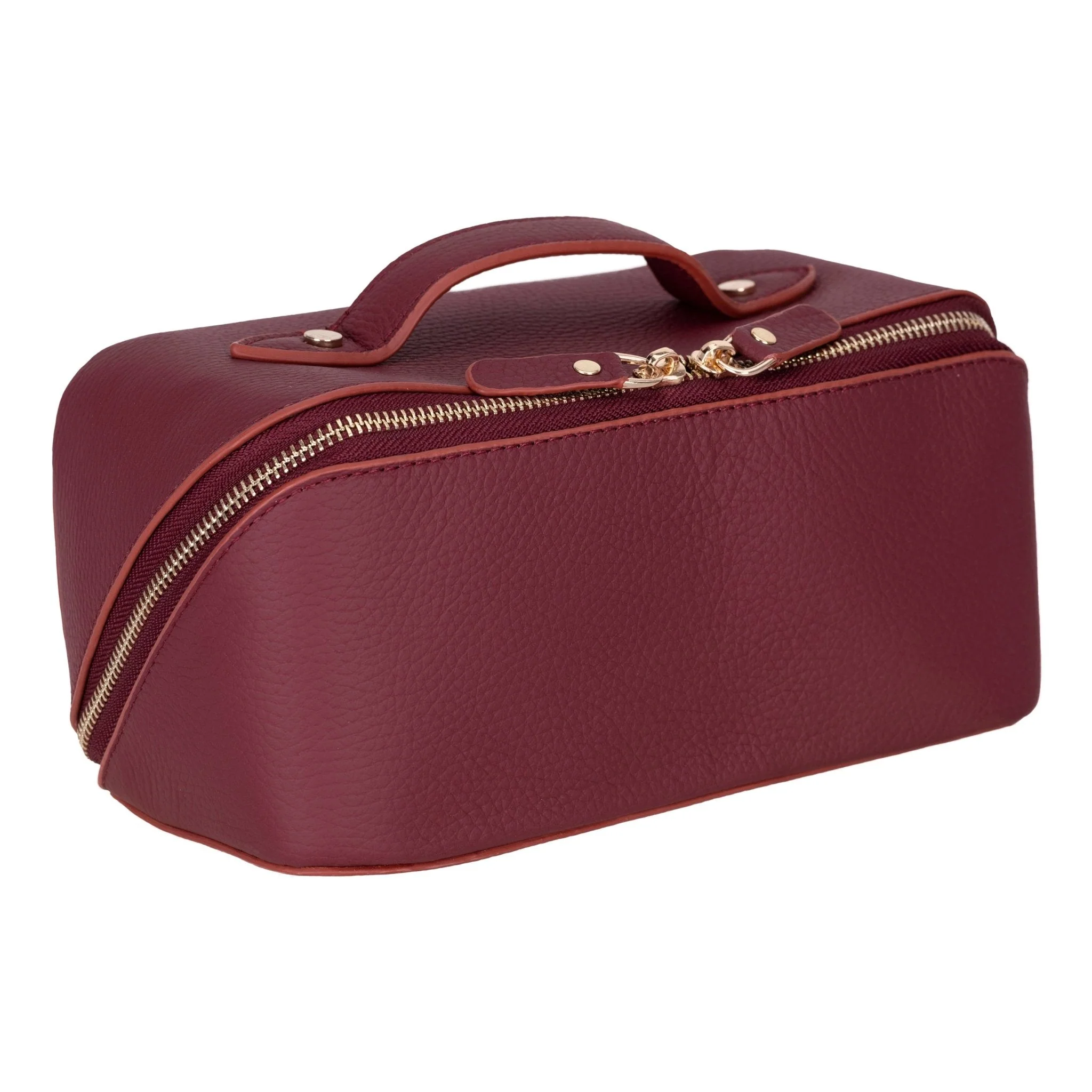 Haines Leather Cosmetic Bag – Stylish & Durable Makeup Bag for Travel - Image 17