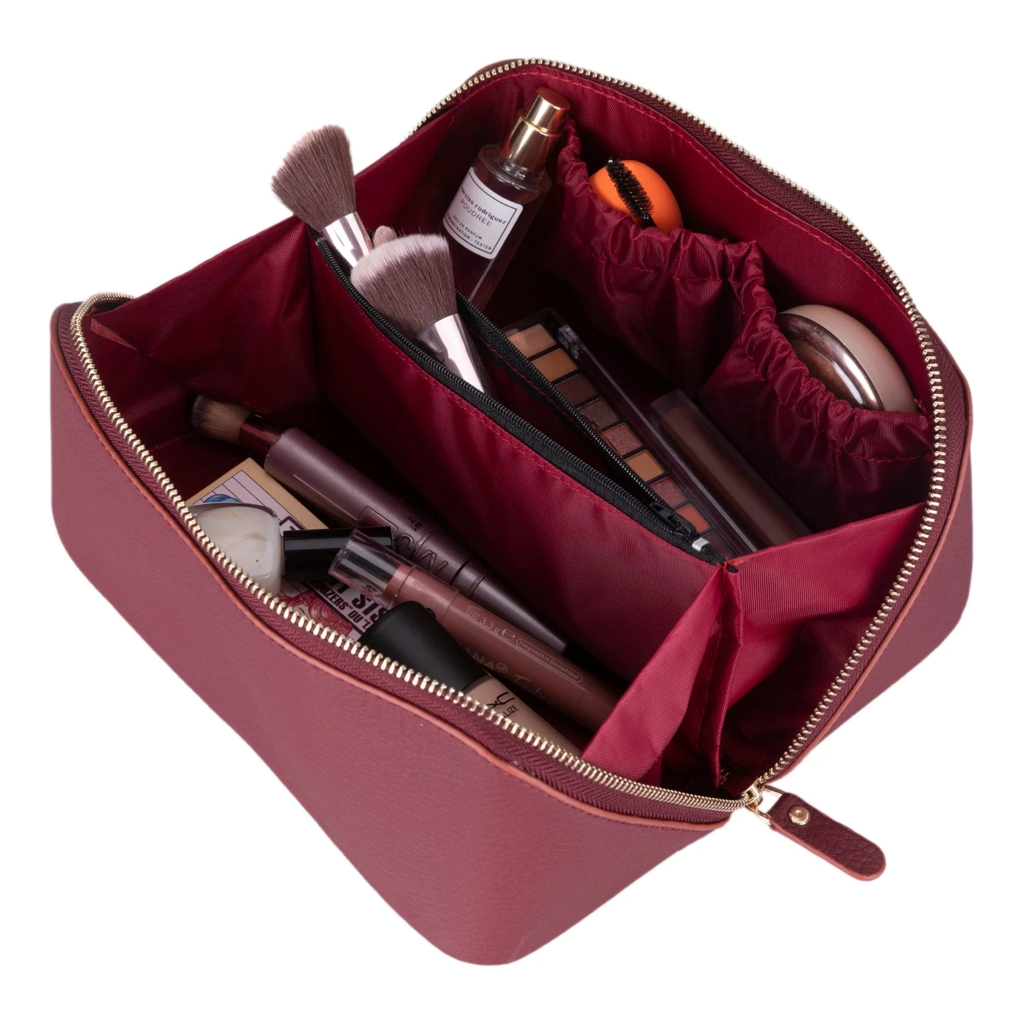 Haines Leather Cosmetic Bag – Stylish & Durable Makeup Bag for Travel - Image 18