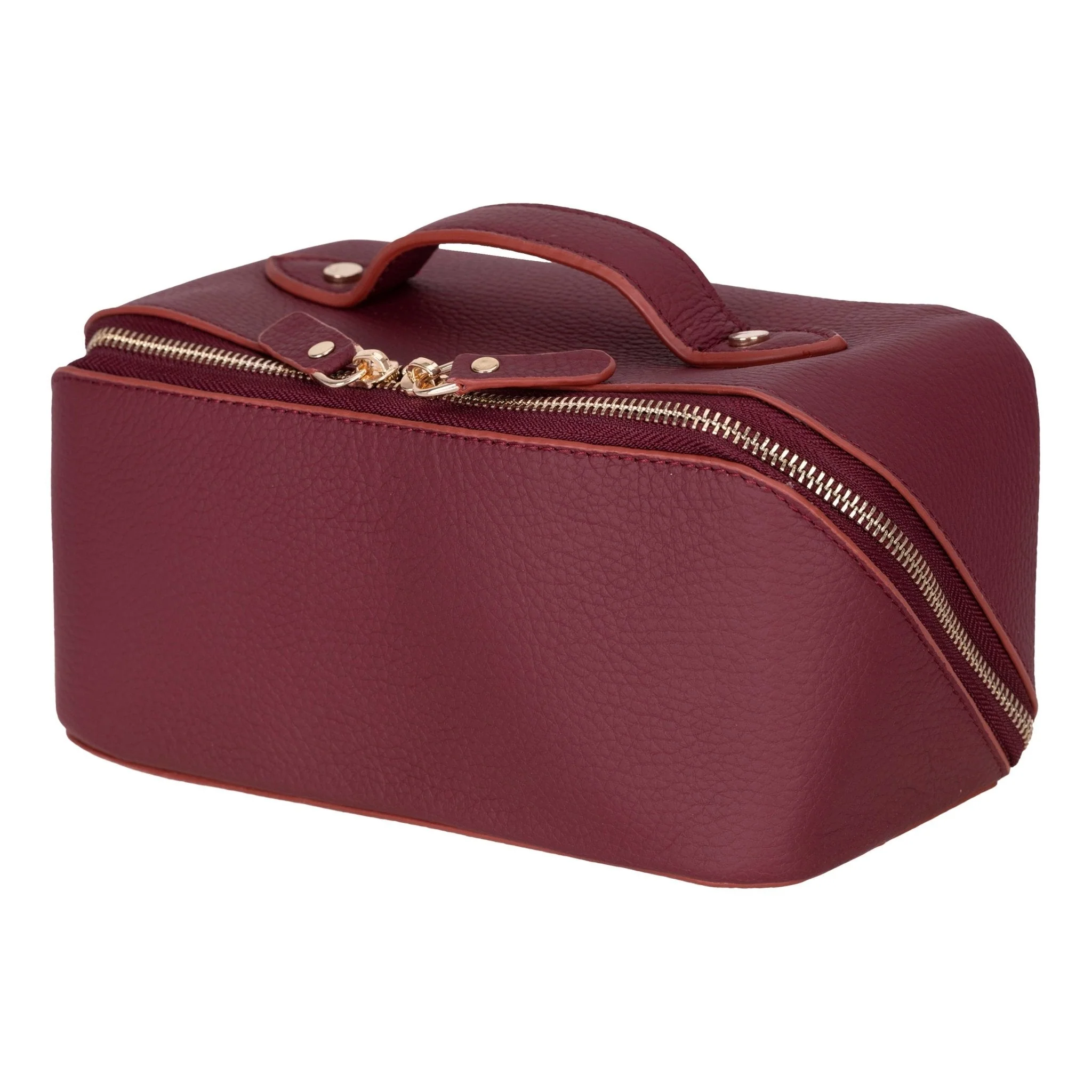 Haines Leather Cosmetic Bag – Stylish & Durable Makeup Bag for Travel - Image 21