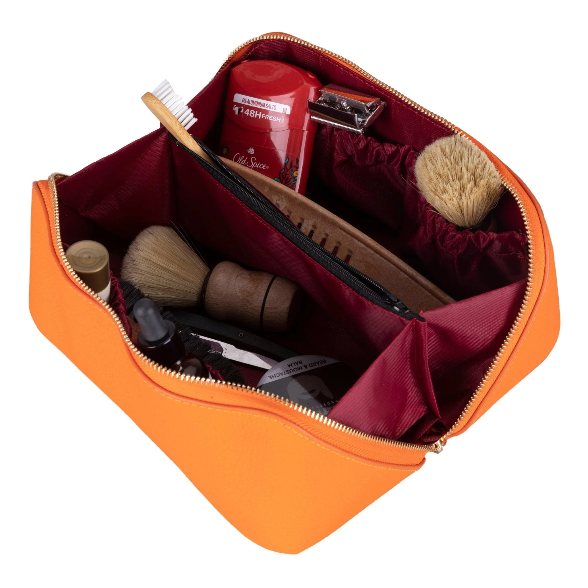 Haines Leather Cosmetic Bag – Stylish & Durable Makeup Bag for Travel - Image 26