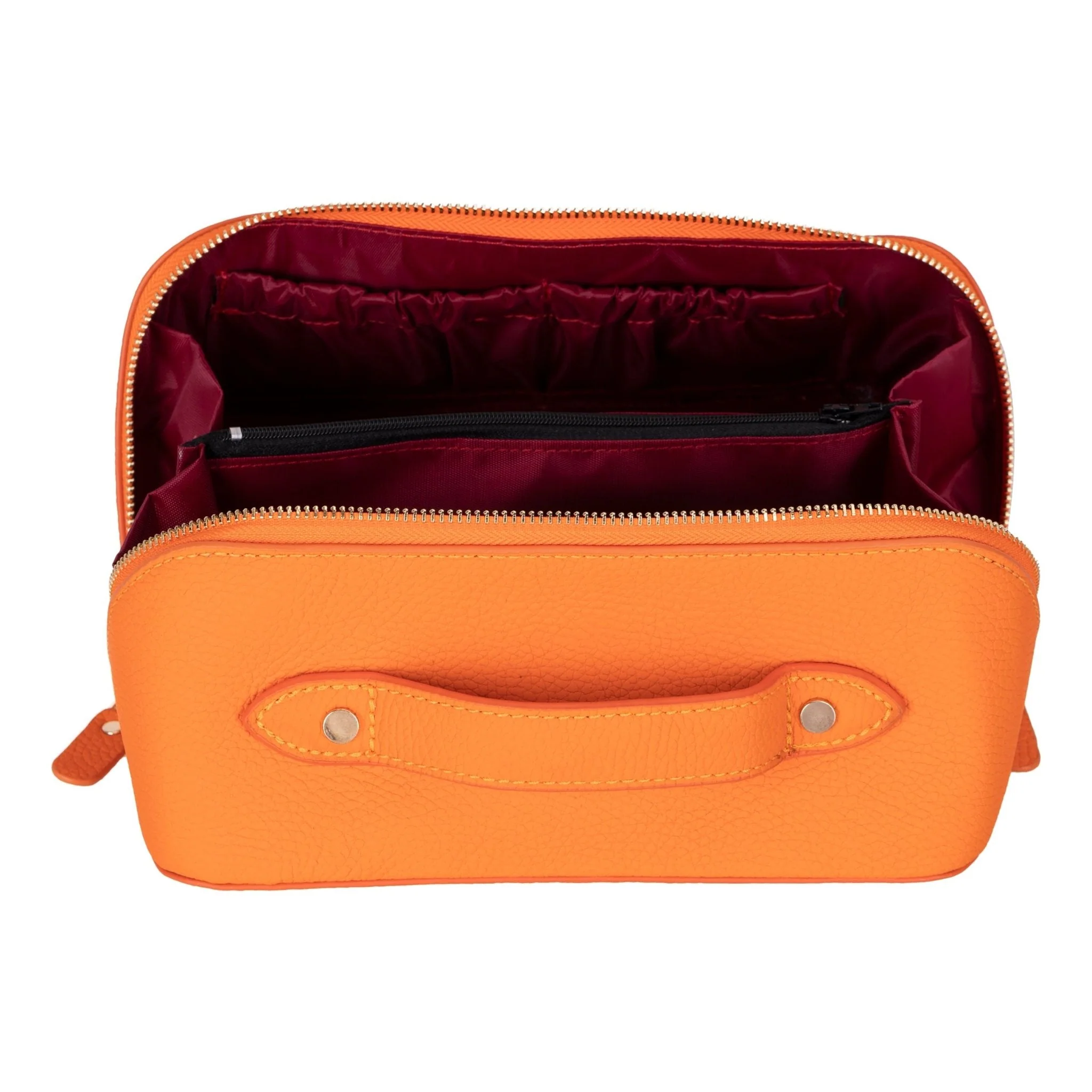 Haines Leather Cosmetic Bag – Stylish & Durable Makeup Bag for Travel - Image 28