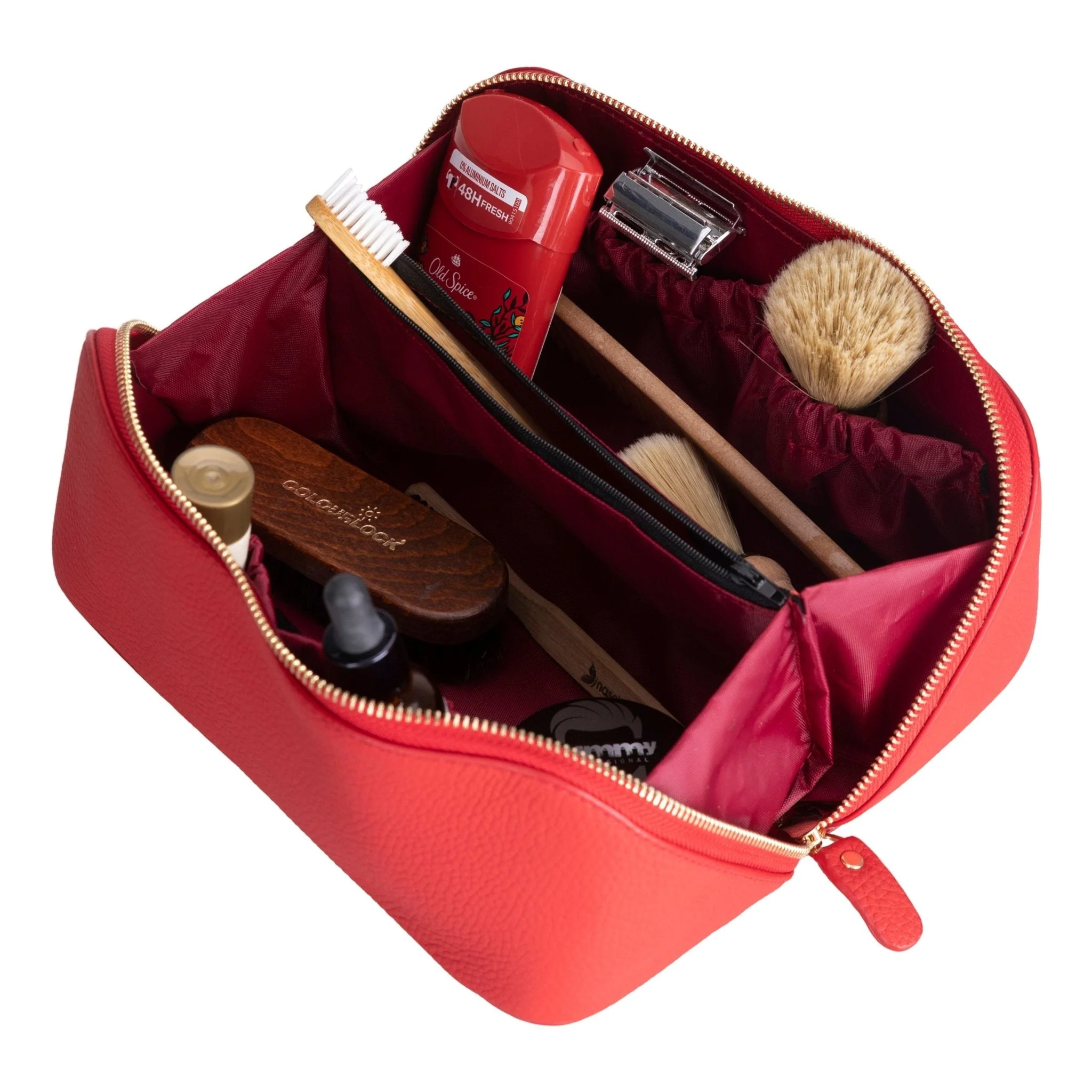 Haines Leather Cosmetic Bag – Stylish & Durable Makeup Bag for Travel - Image 34