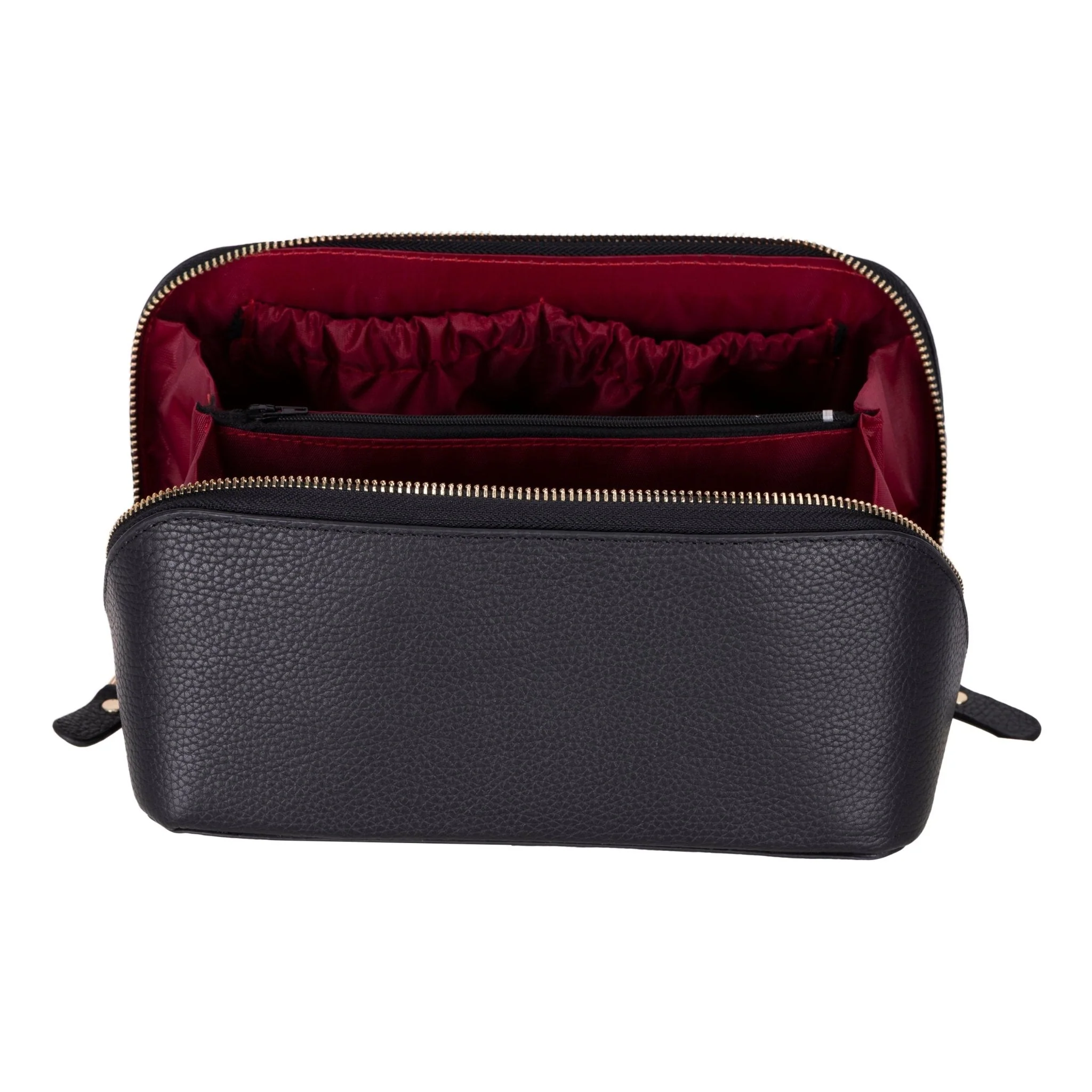Haines Leather Cosmetic Bag – Stylish & Durable Makeup Bag for Travel - Image 4