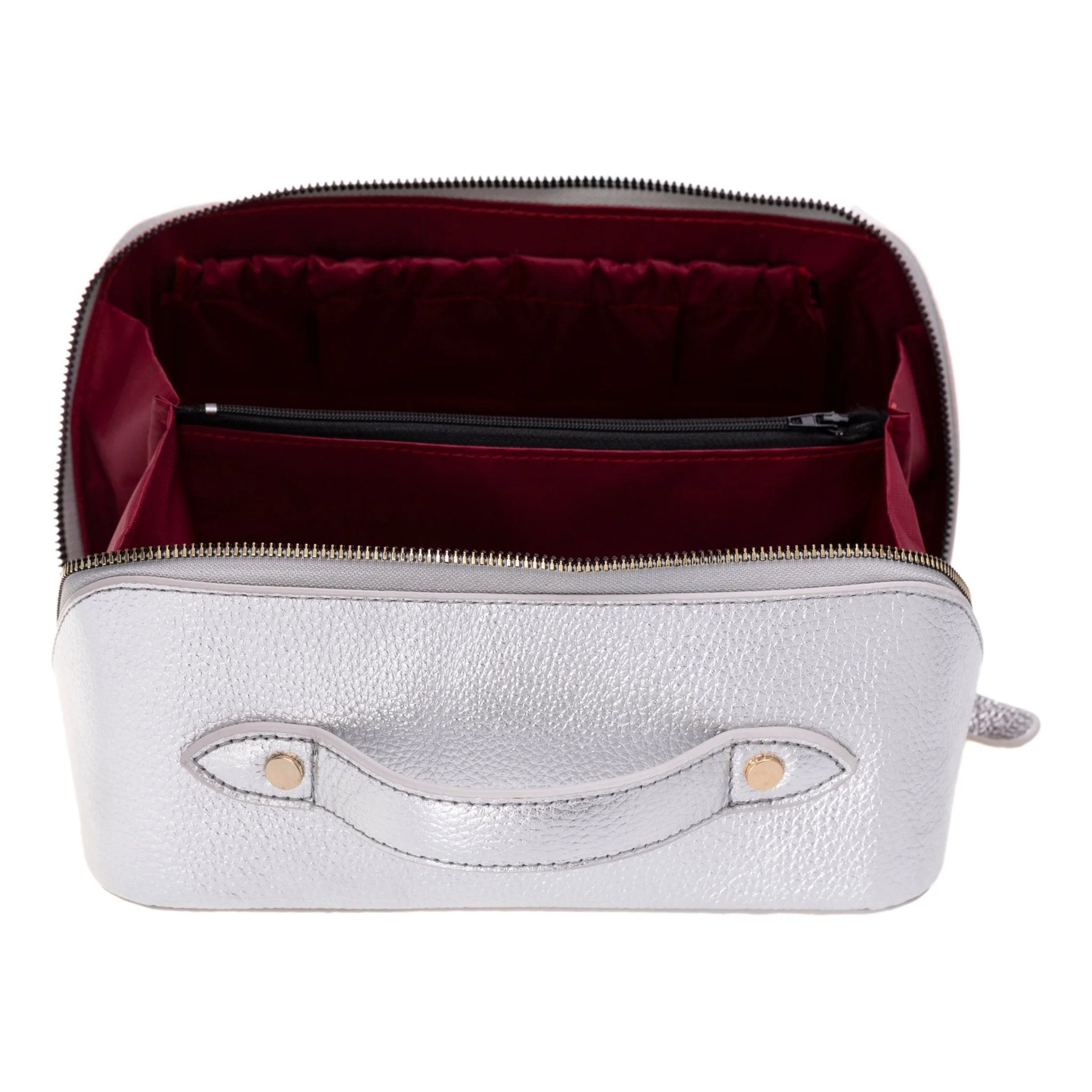 Haines Leather Cosmetic Bag – Stylish & Durable Makeup Bag for Travel - Image 44