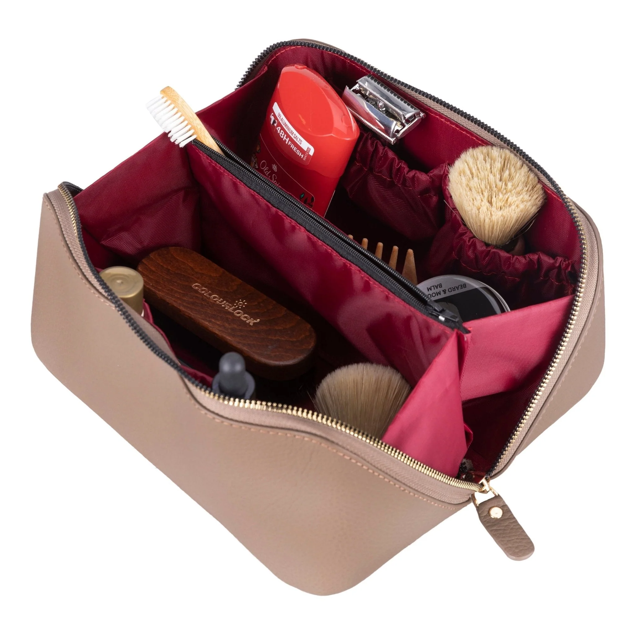 Haines Leather Cosmetic Bag – Stylish & Durable Makeup Bag for Travel - Image 51
