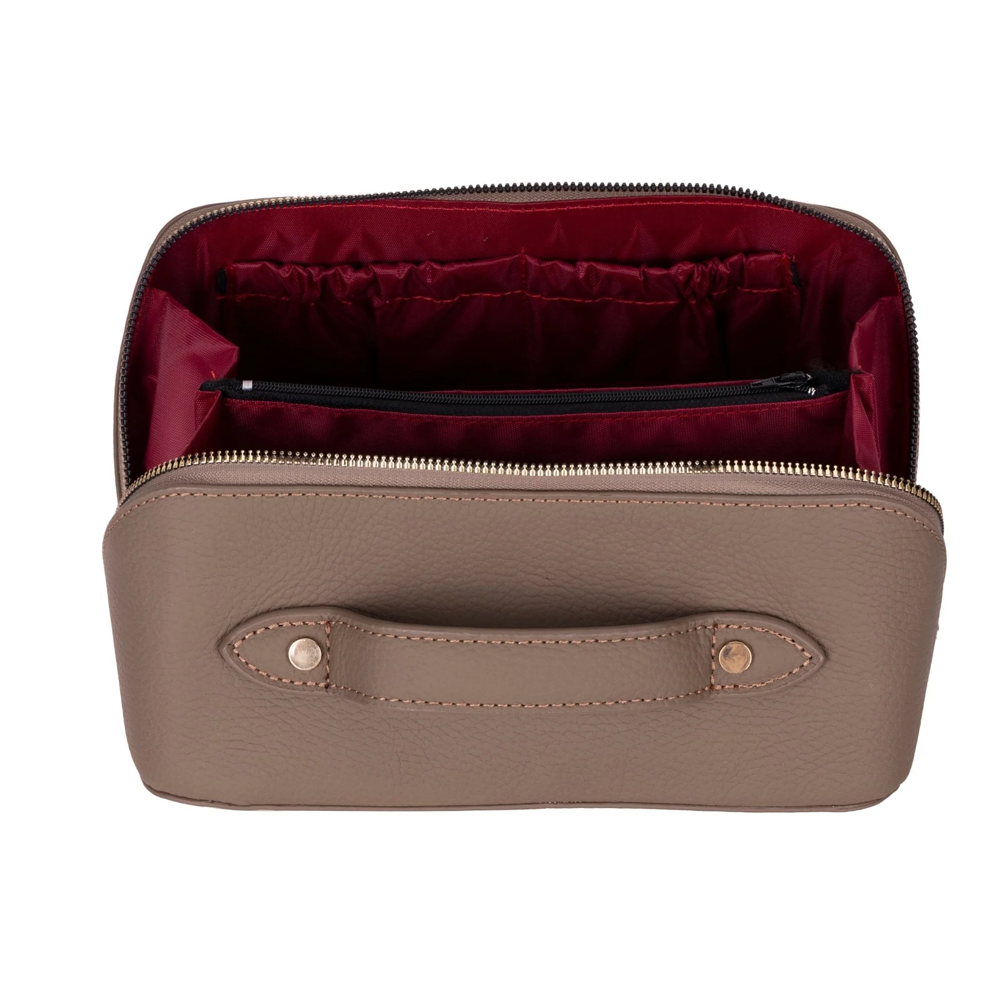 Haines Leather Cosmetic Bag – Stylish & Durable Makeup Bag for Travel - Image 52