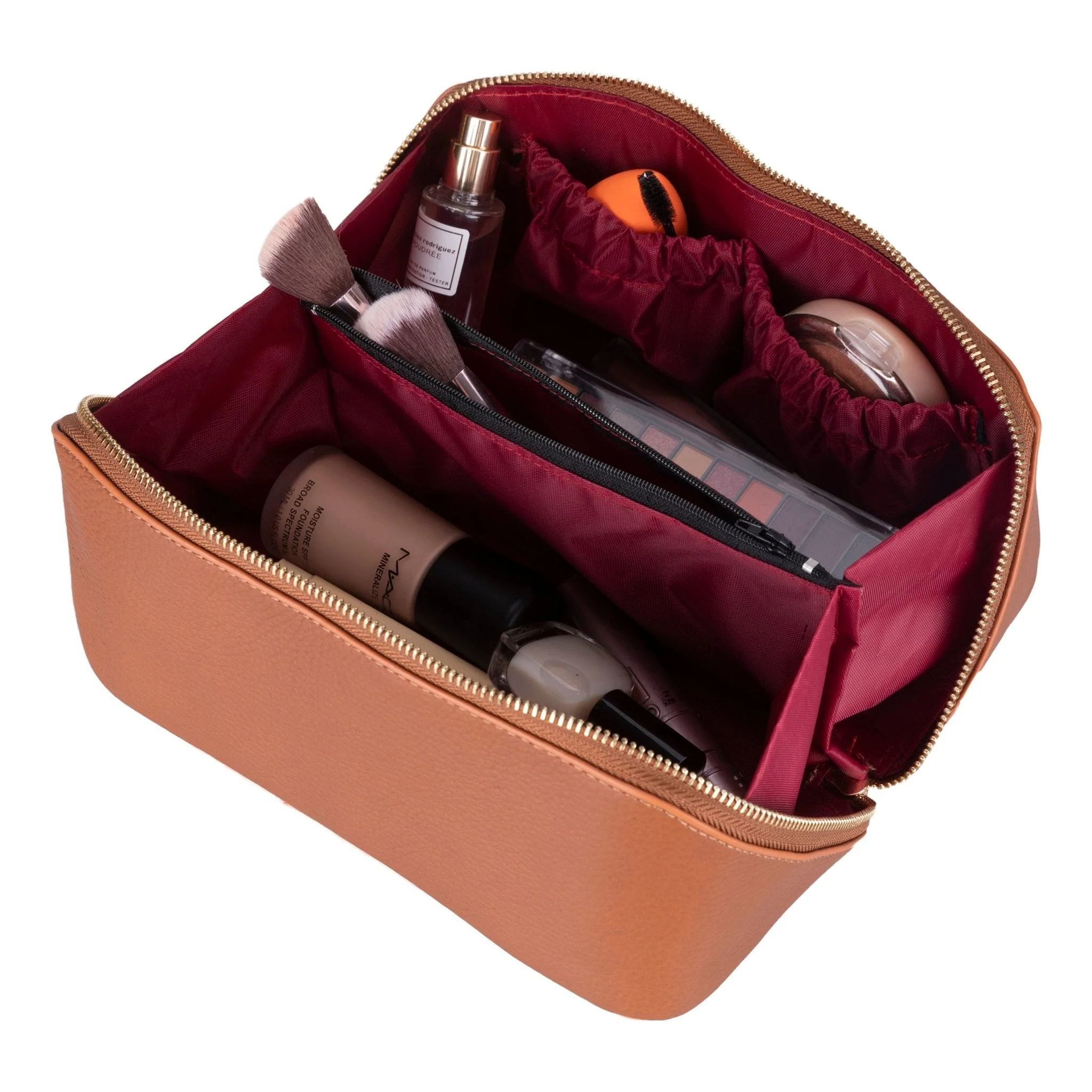 Haines Leather Cosmetic Bag – Stylish & Durable Makeup Bag for Travel - Image 66