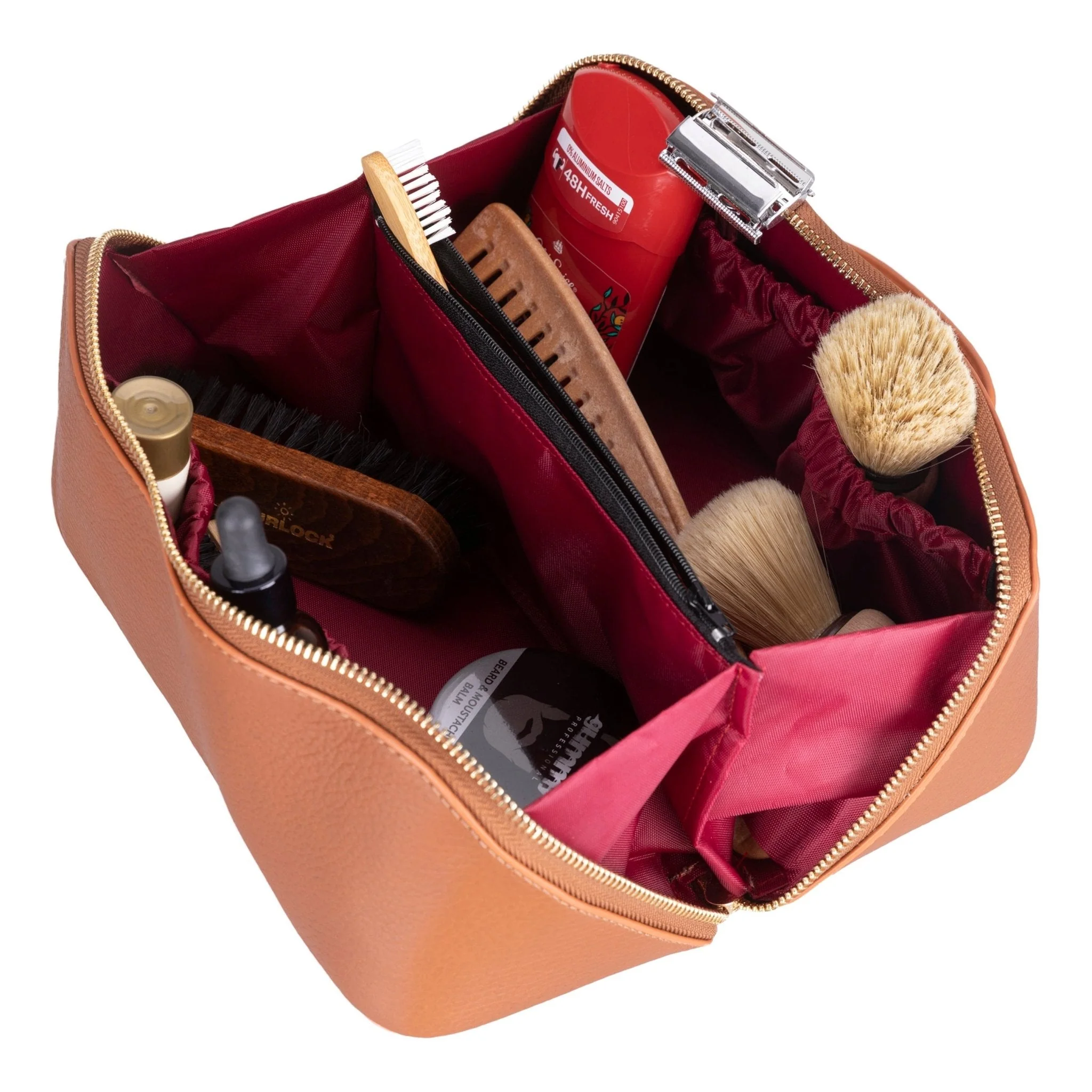 Haines Leather Cosmetic Bag – Stylish & Durable Makeup Bag for Travel - Image 67