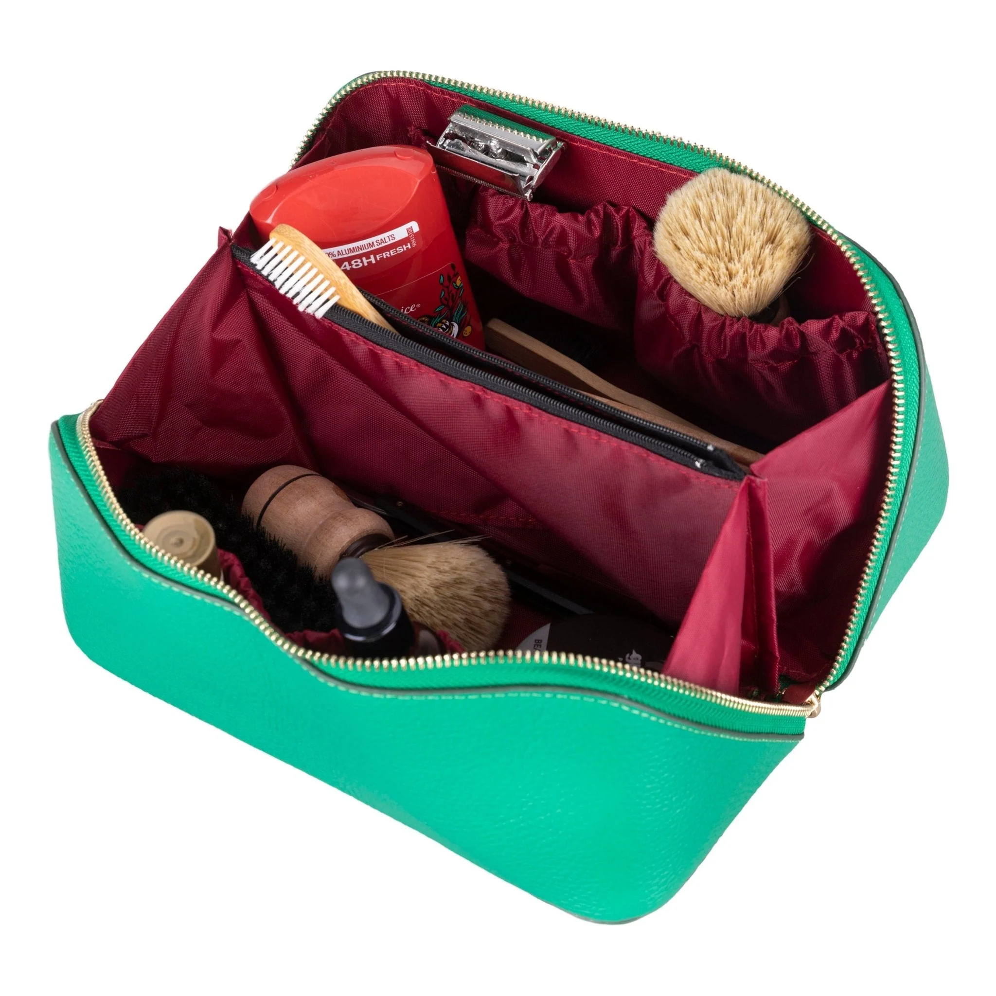 Haines Leather Cosmetic Bag – Stylish & Durable Makeup Bag for Travel - Image 74