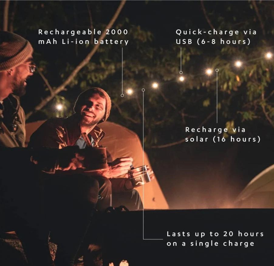 Hakol Luci Solar String Lights + Phone Charger - Image 5