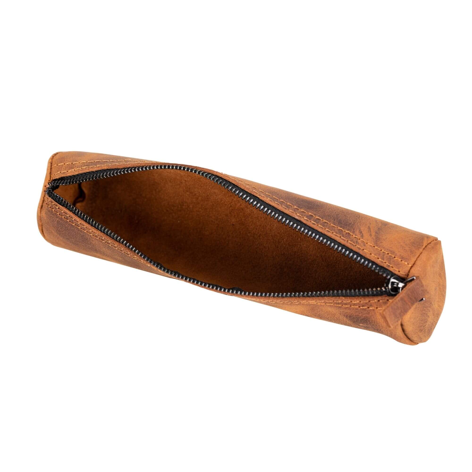 Handmade Genuine Cow Leather Pencil Case - Image 2