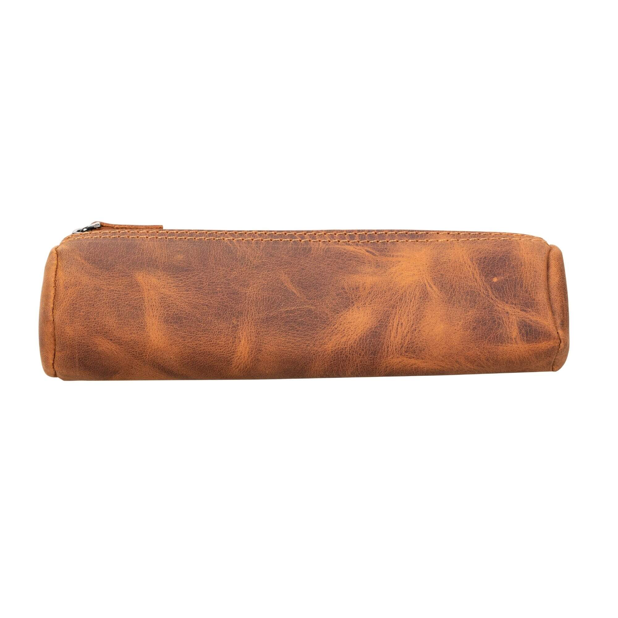 Handmade Genuine Cow Leather Pencil Case - Image 3