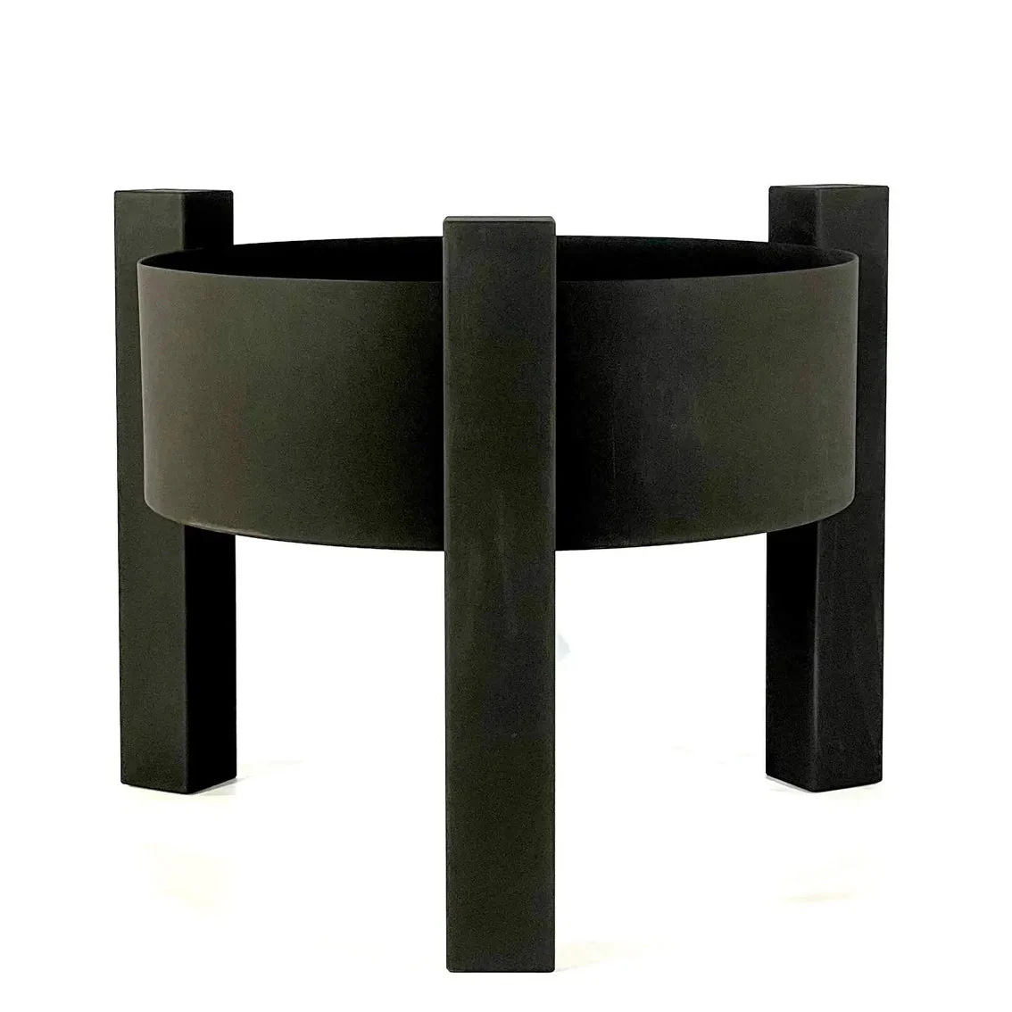 Heavy Duty Fire Pit Bowl with Modern Sturdy Steel Legs - Image 2
