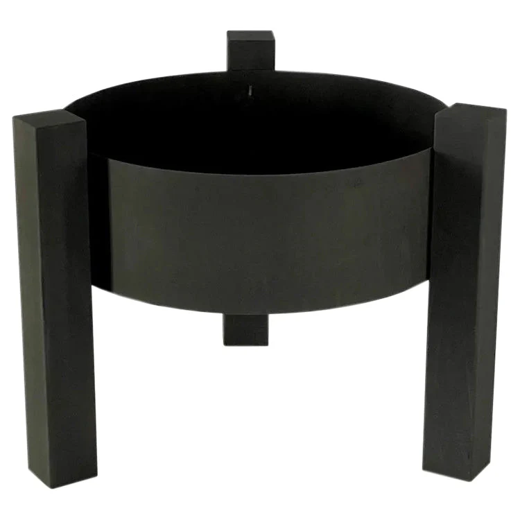 Heavy Duty Fire Pit Bowl with Modern Sturdy Steel Legs - Image 5