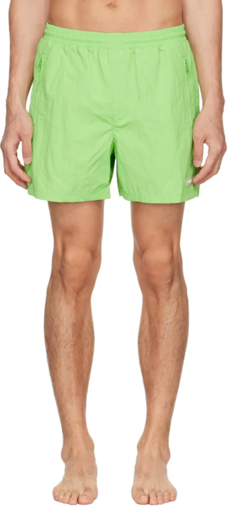 Helmut Lang MEN'S AIRY Logo Polyamide-Blend Swim Shorts – Lightweight and Quick-Drying - Image 2