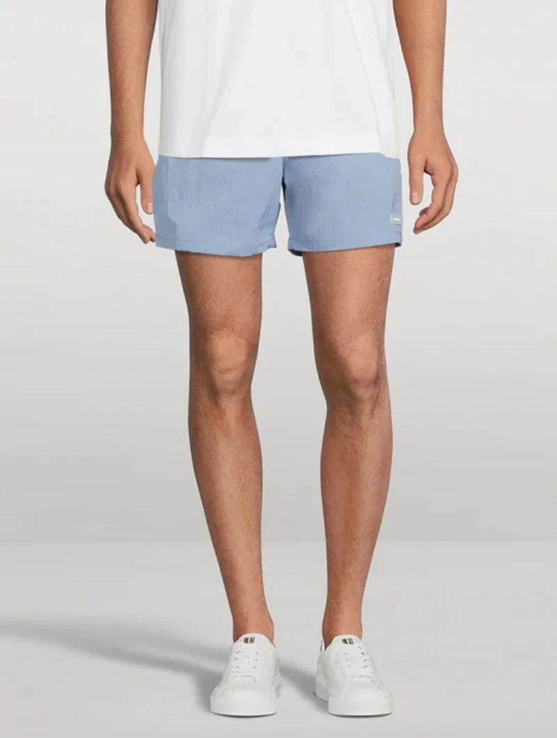 Helmut Lang MEN'S AIRY Logo Polyamide-Blend Swim Shorts – Lightweight and Quick-Drying - Image 5