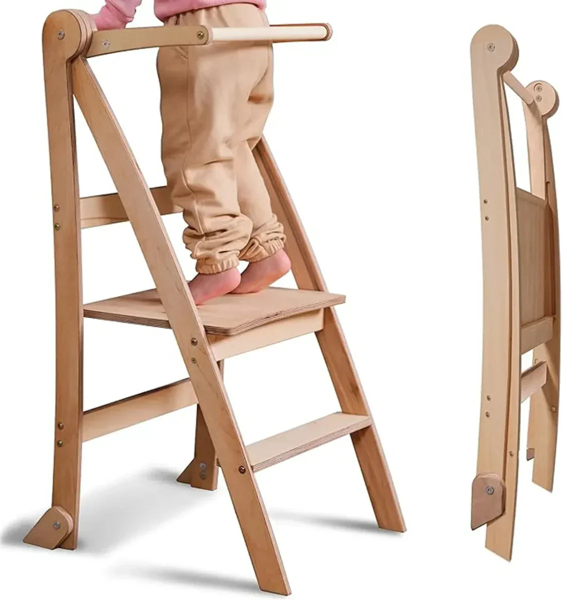 Helper Tower: A Multi-functional Foldable Step Stool for Kids - Image 10