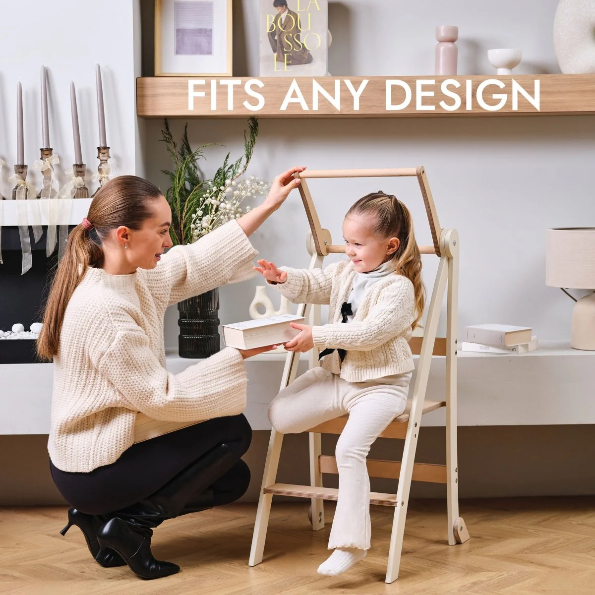 Helper Tower: A Multi-functional Foldable Step Stool for Kids - Image 5