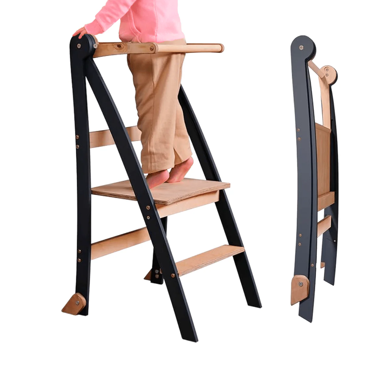 Helper Tower: A Multi-functional Foldable Step Stool for Kids - Image 9