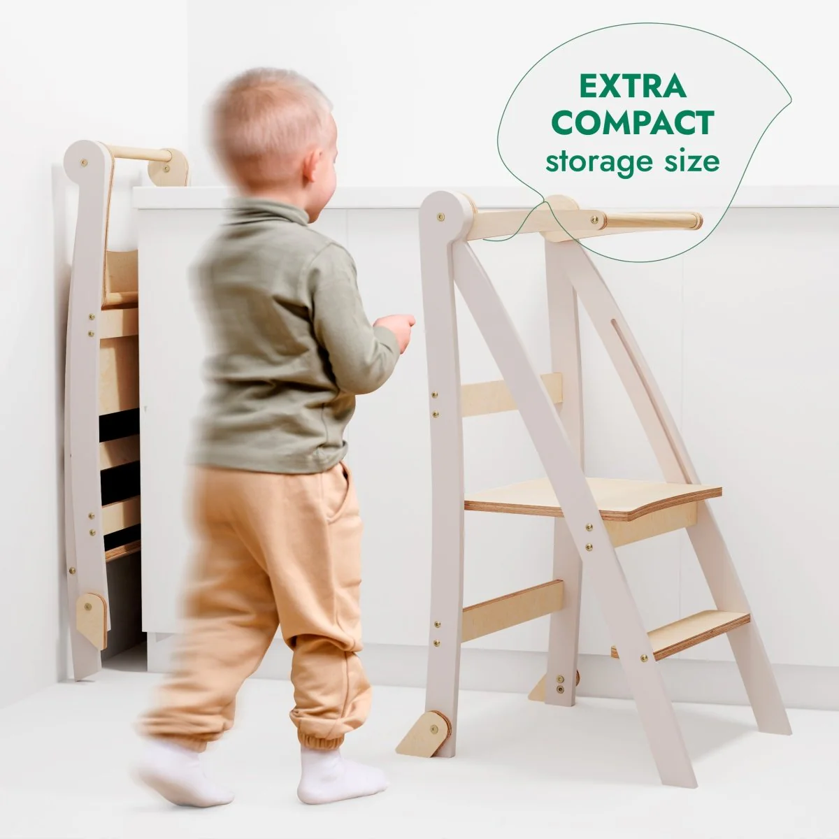Helper Tower: A Multi-functional Foldable Step Stool for Kids - Image 9