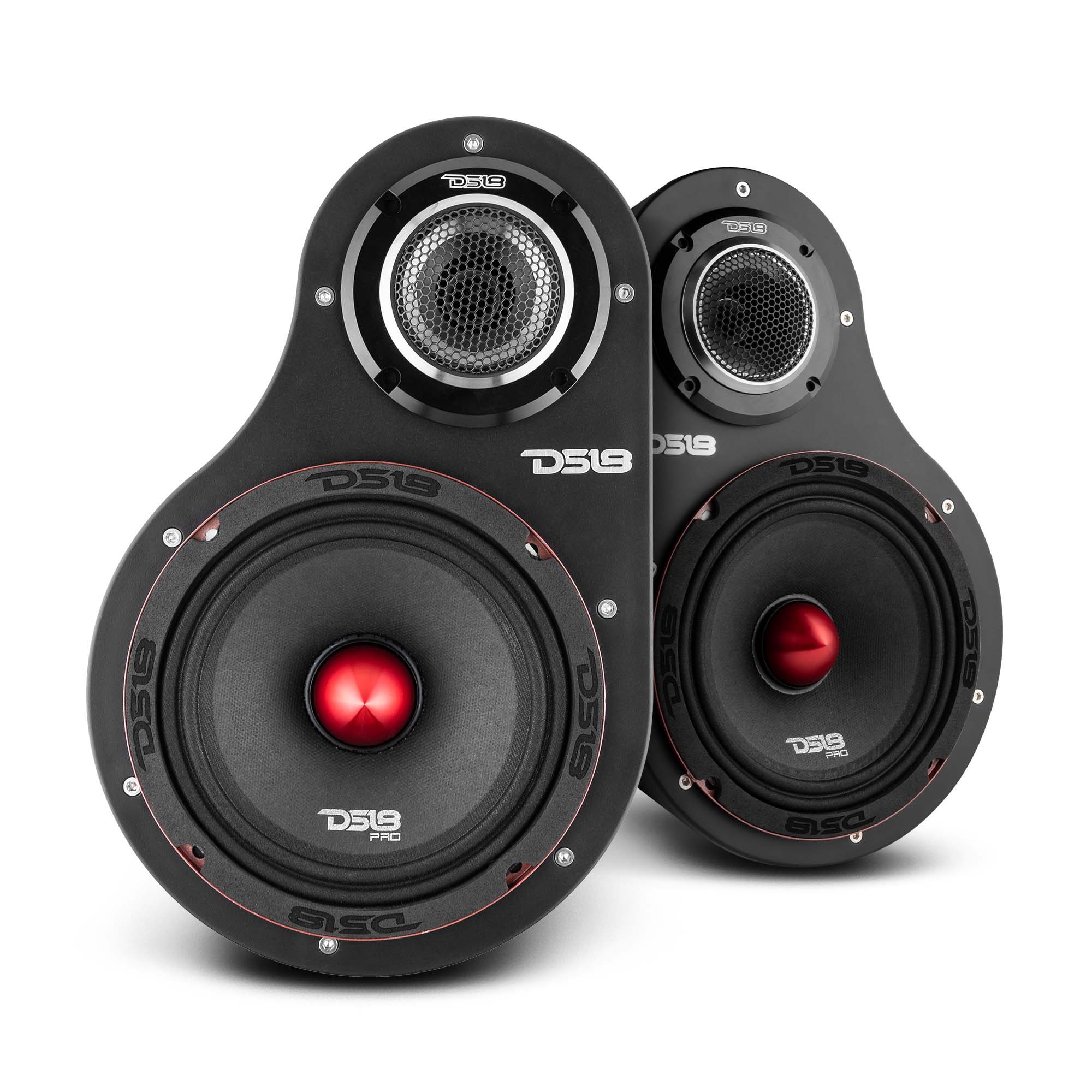 High Density Abs 2-Way Universal Pod 1 X 6.5" Loudspeaker and 1 x 1.5" Tweeter - Image 2