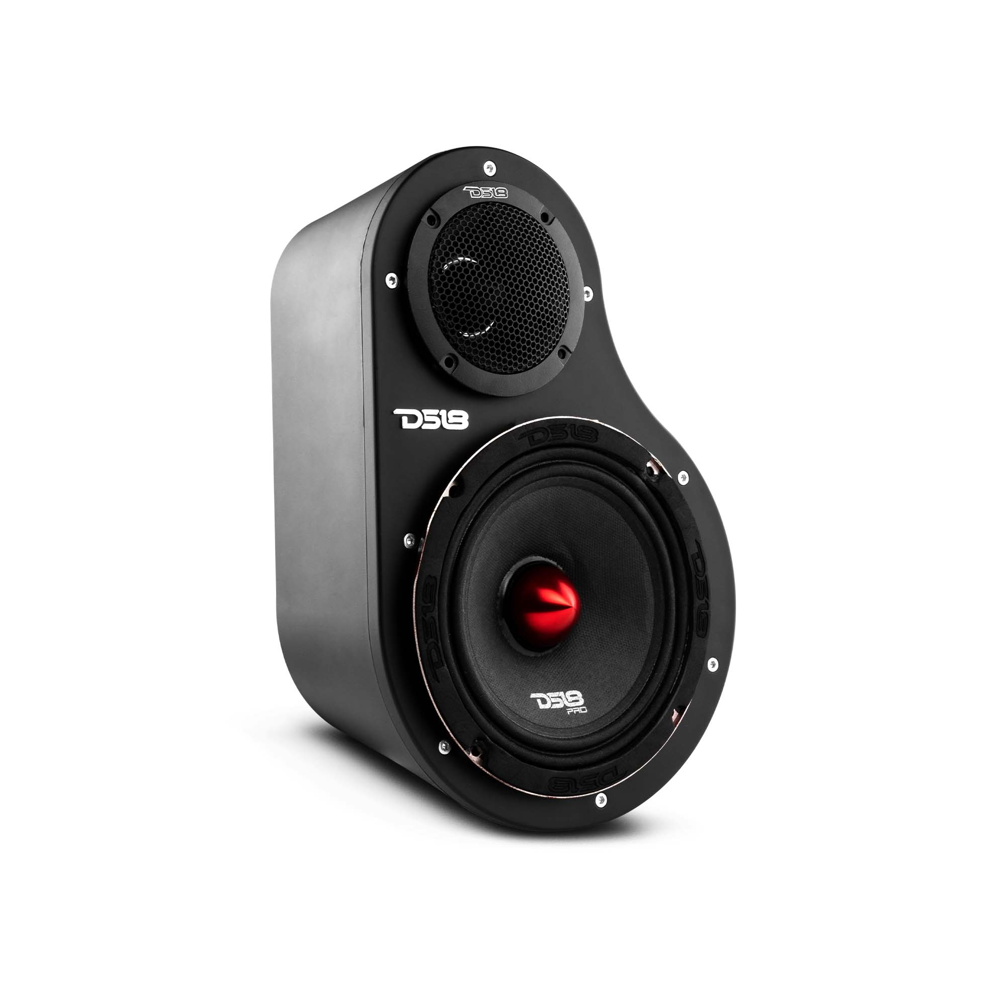 High Density Abs 2-Way Universal Pod 1 X 6.5" Loudspeaker and 1 x 1.5" Tweeter - Image 4