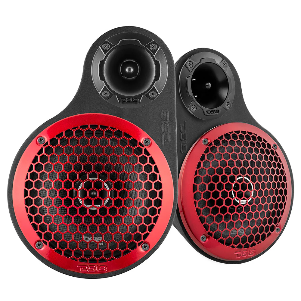 High Density Abs 2-Way Universal Pod 1 X 8" Loudspeaker and 1 X 3.78” Tweeter - Image 3