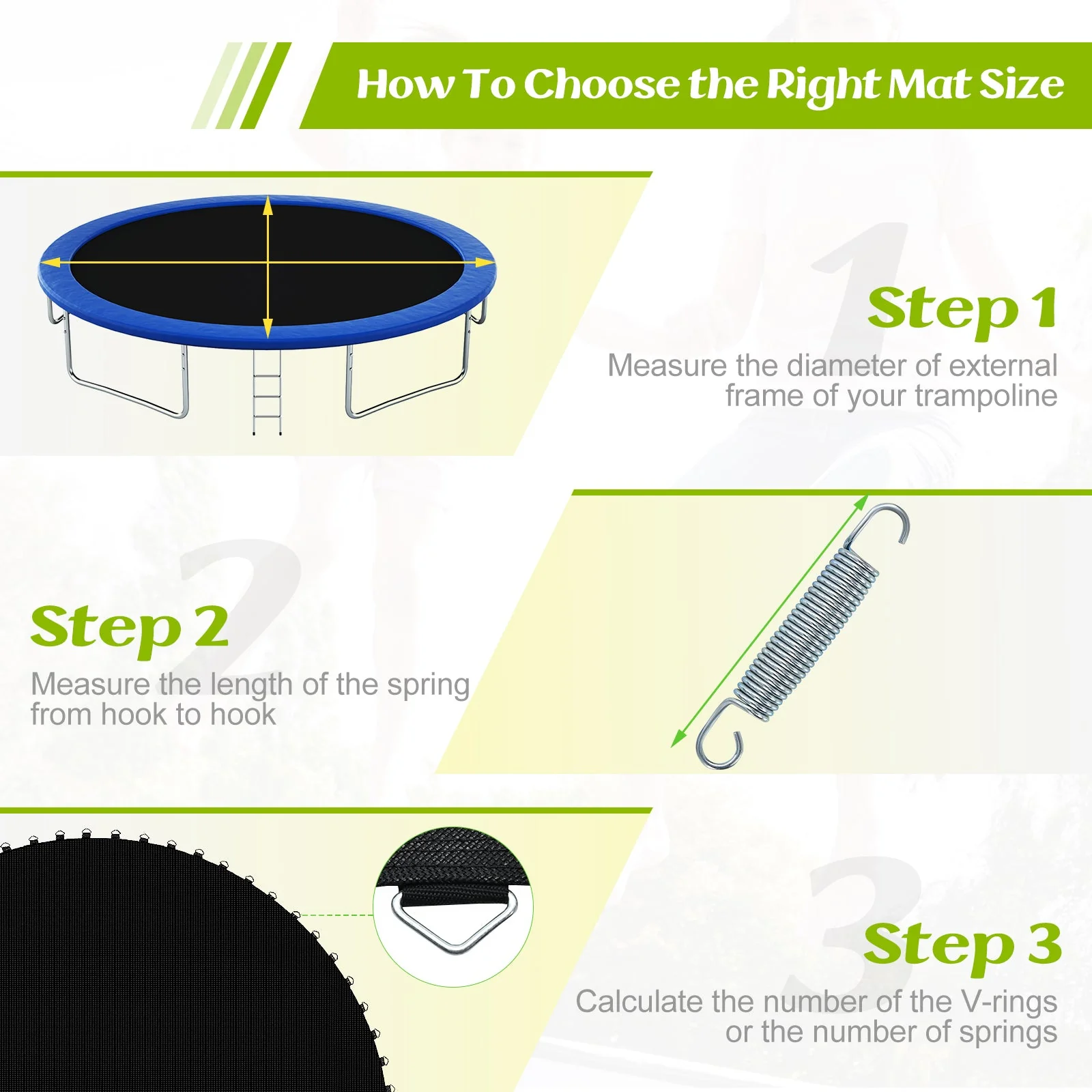 High-Elastic PP Replacement Jumping Mat-10 ft - Image 8