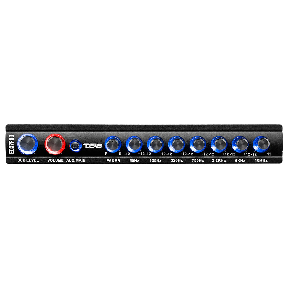 High Volt 7-Band Equalizer with High Level Input, Auto Turn On And High Volt LED Indicator - Image 3