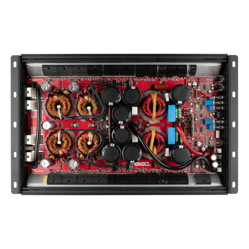HOOLIGAN KO 1-Channel Amplifier with Voltmeter 5000 Watts Rms @ 1-Ohm Made In Korea Black - Image 2