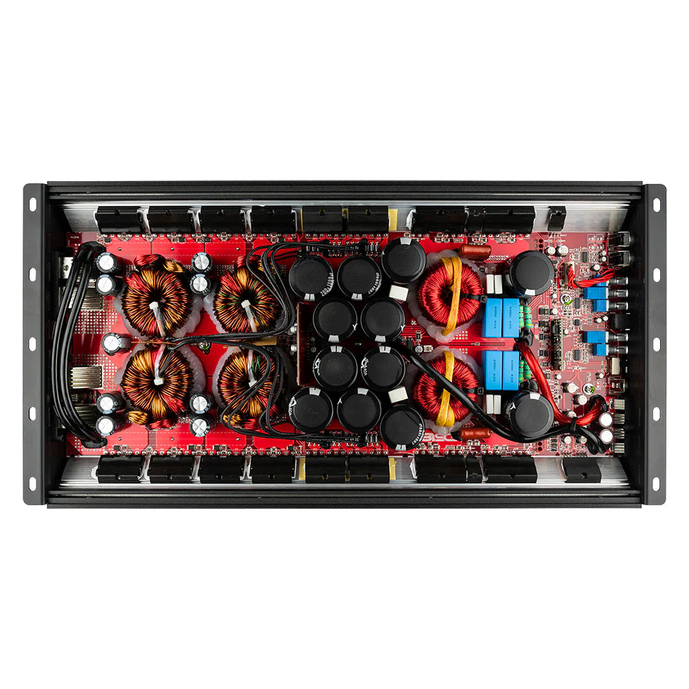 HOOLIGAN KO 1-Channel Amplifier with Voltmeter 8000 Watts Rms @ 1-Ohm Made In Korea Black - Image 2