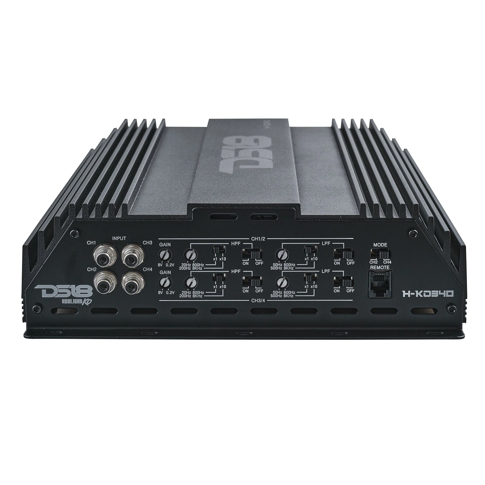 HOOLIGAN KO Full Range Class D 4-Channel Amplifier 4 x 300 Watts Rms @ 4-Ohm Made In Korea - Image 3