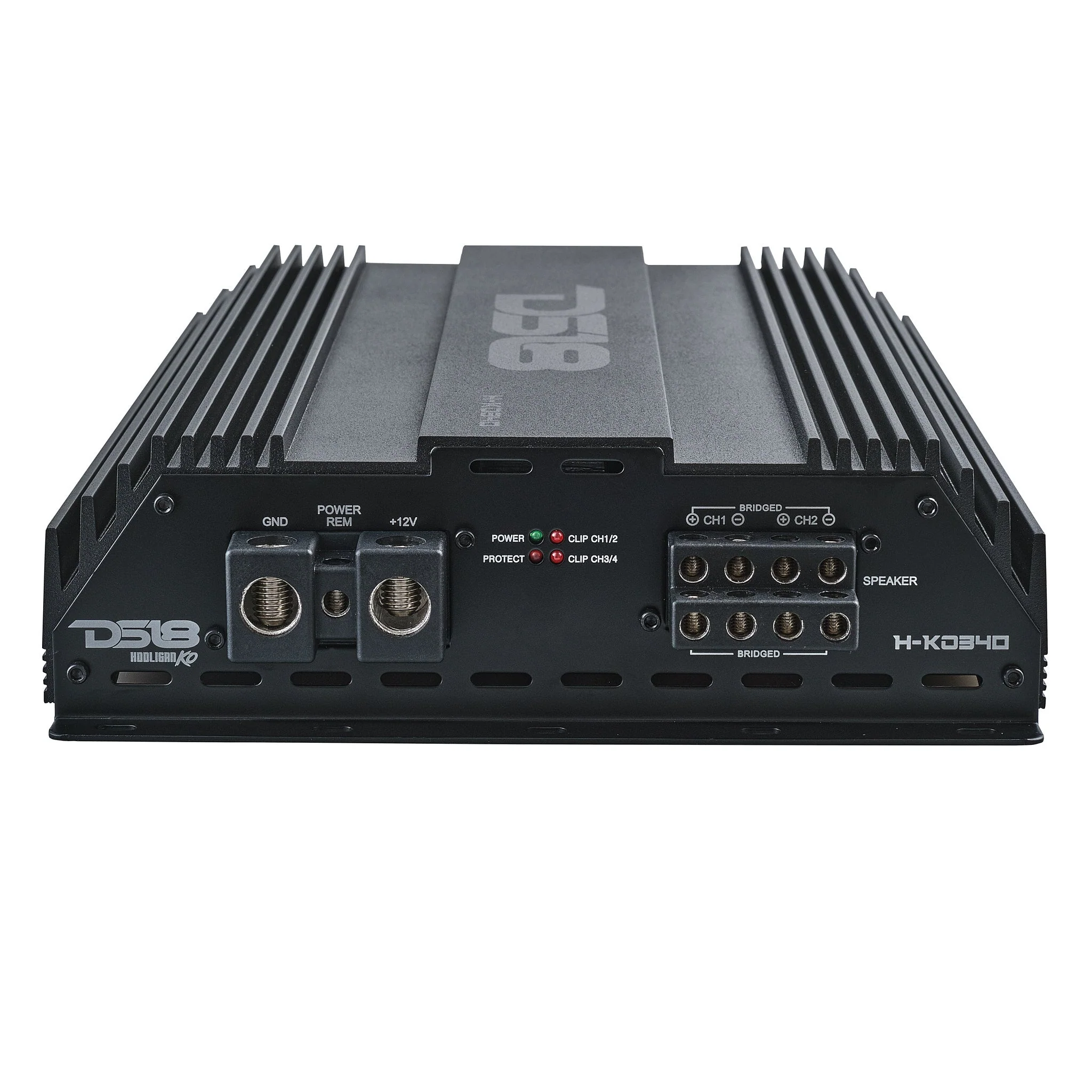 HOOLIGAN KO Full Range Class D 4-Channel Amplifier 4 x 300 Watts Rms @ 4-Ohm Made In Korea - Image 4