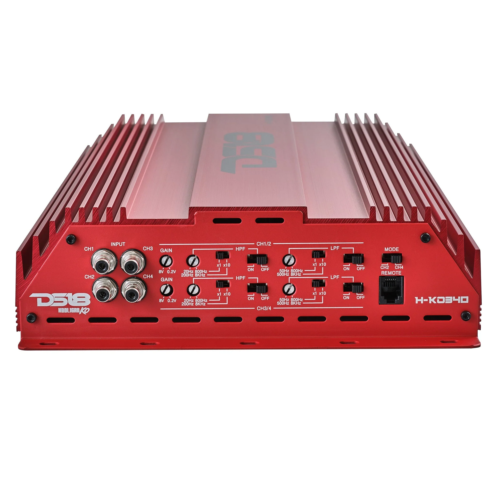 HOOLIGAN KO Full Range Class D 4-Channel Amplifier 4 x 300 Watts Rms @ 4-Ohm Made In Korea - Image 3