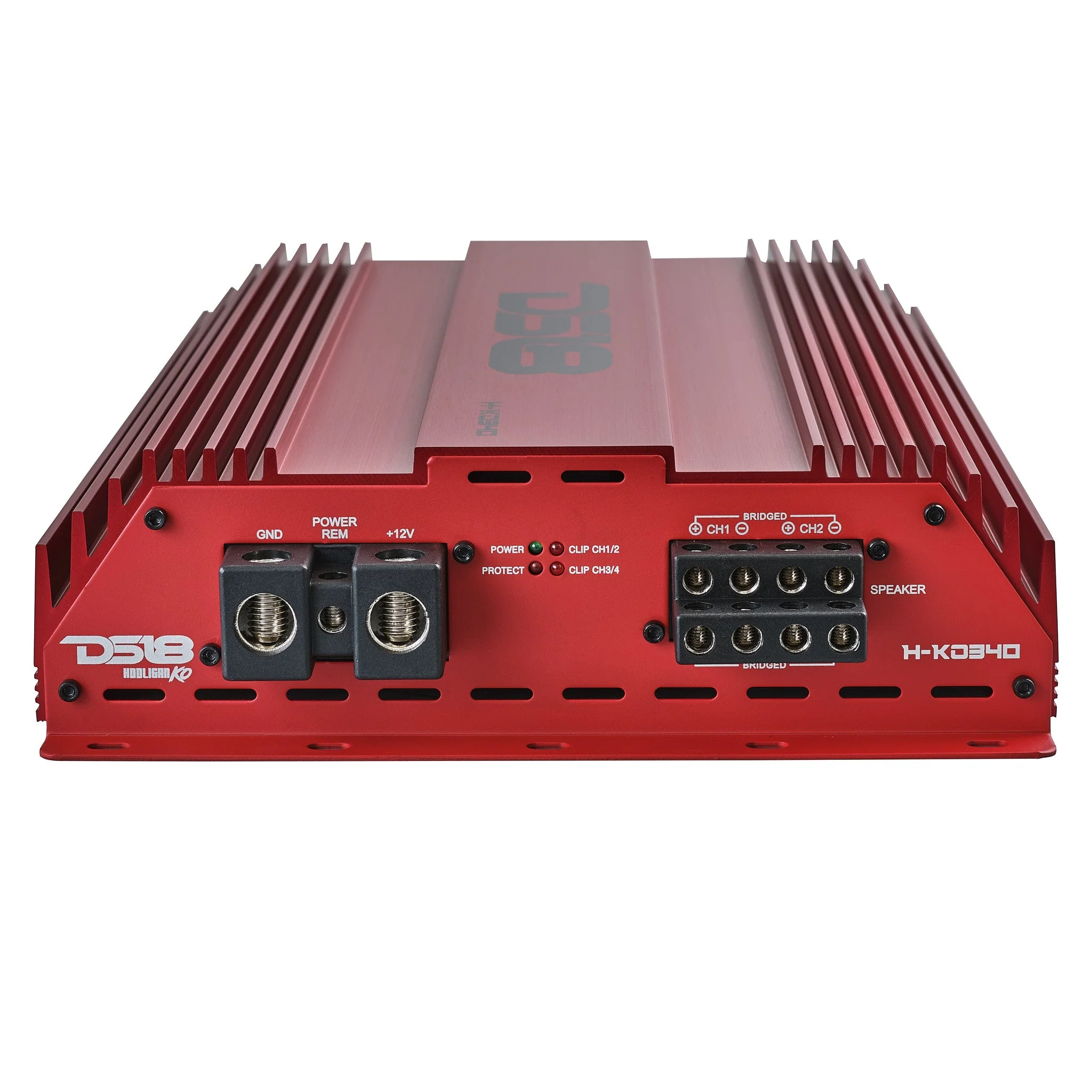 HOOLIGAN KO Full Range Class D 4-Channel Amplifier 4 x 300 Watts Rms @ 4-Ohm Made In Korea - Image 4